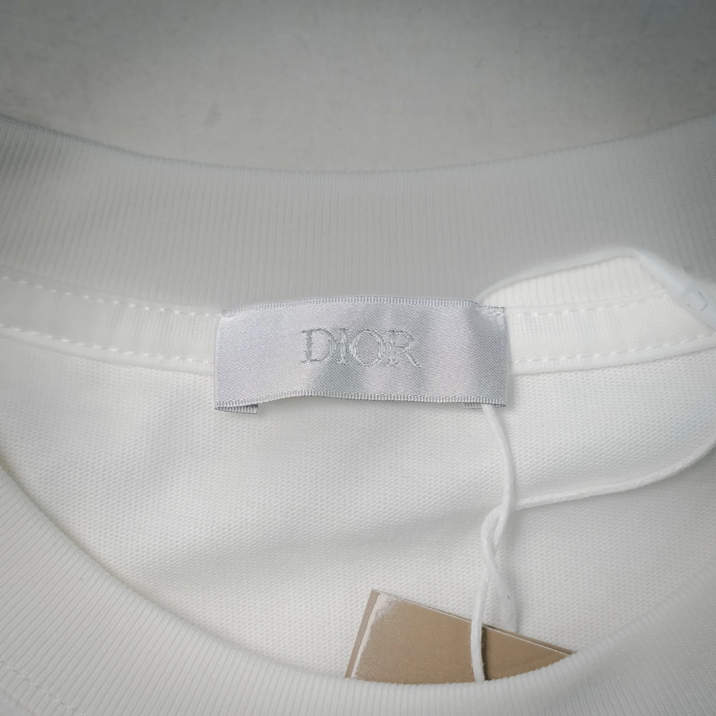 CD embroidered pocket t-shirt