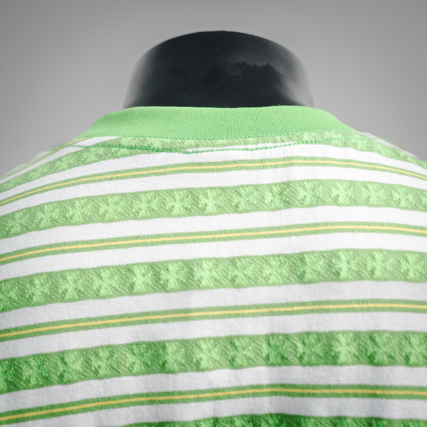 Chrome striped t-shirt