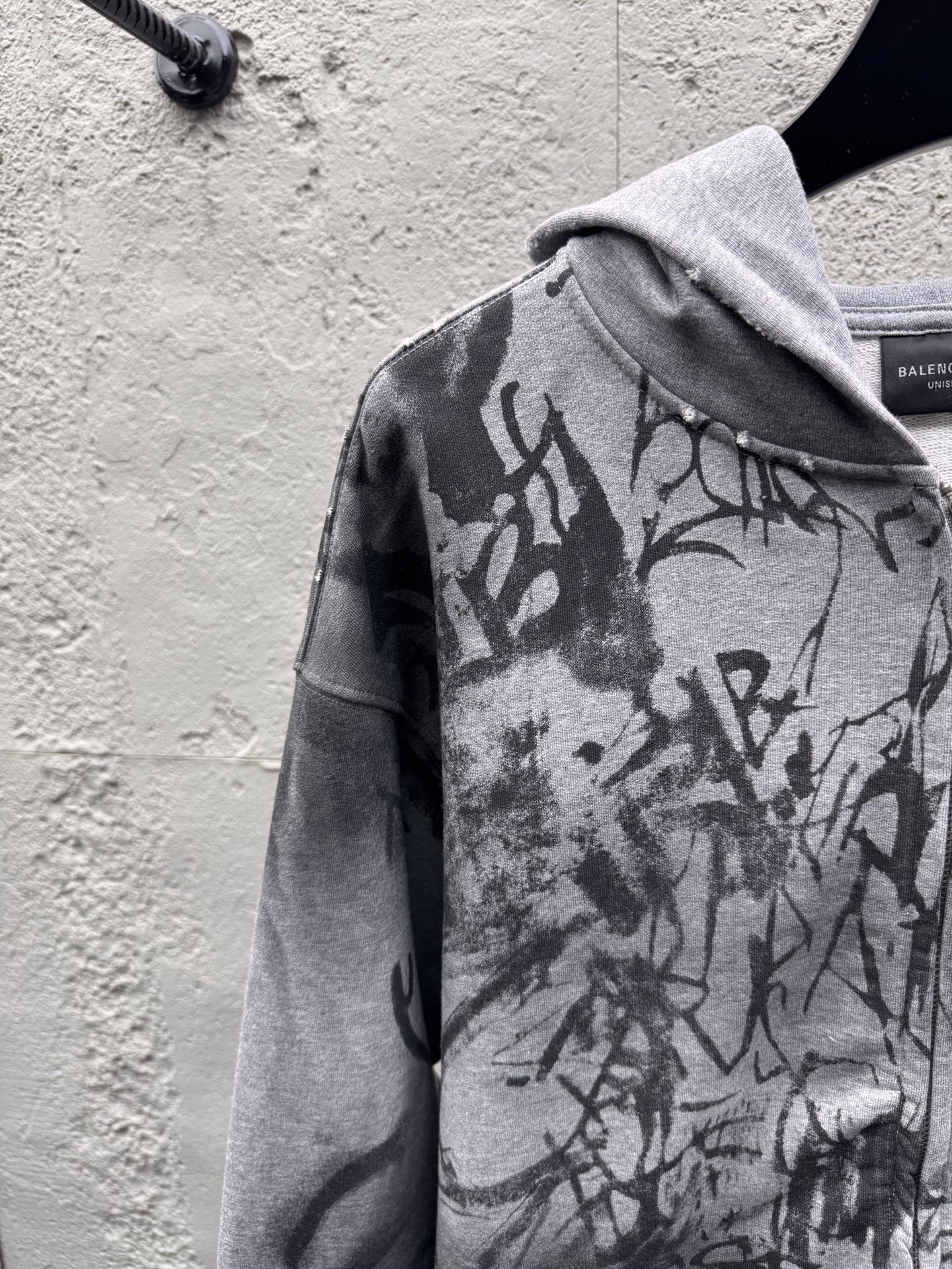 Balen graffiti-print jacket