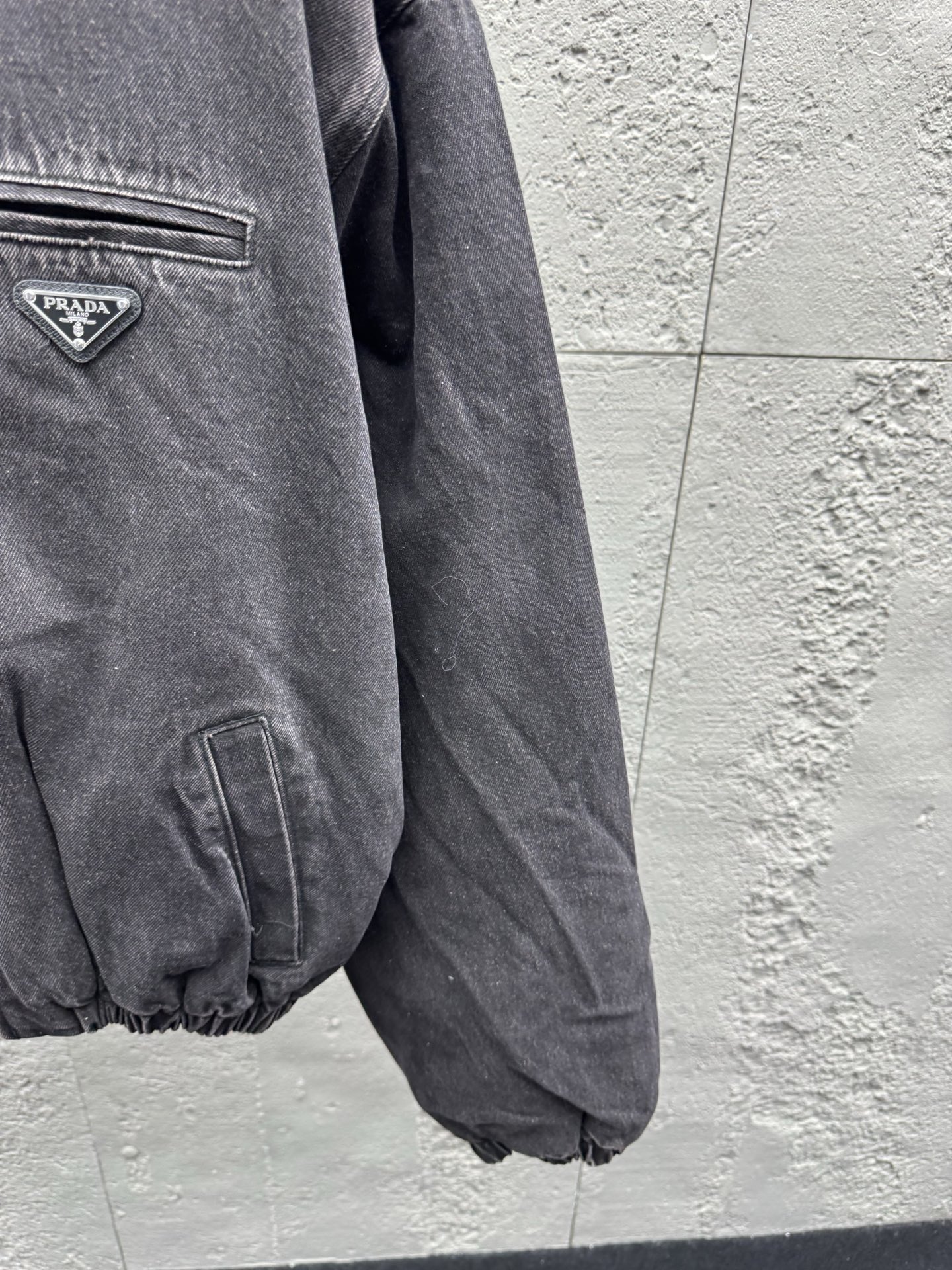 Pra washed canvas jacket