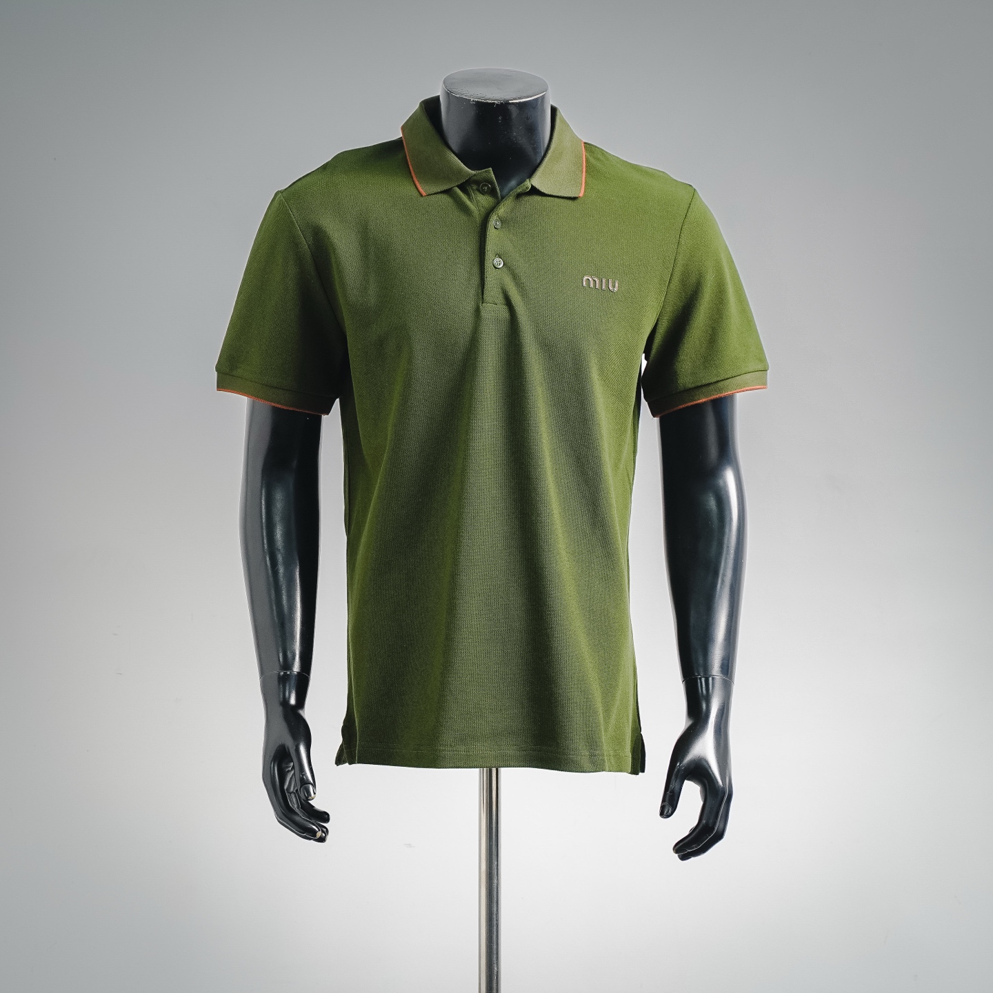Miu embroidered Polo