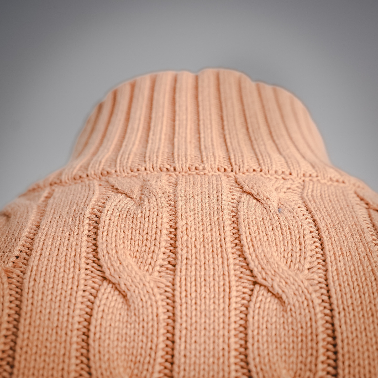 Ralph knit sweater zip-up jacket