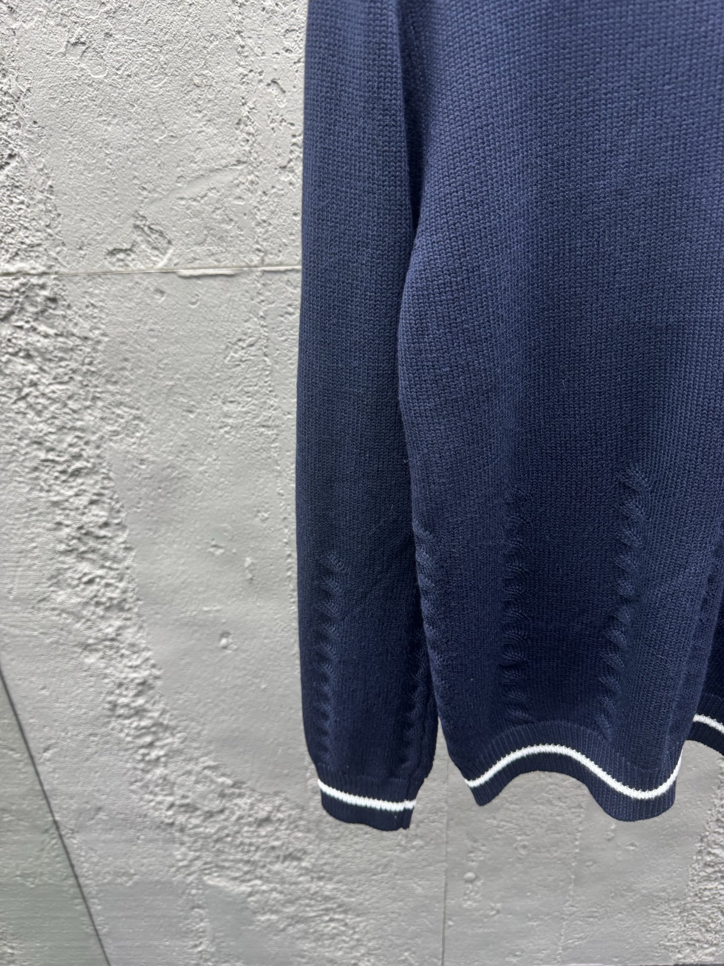 Louis embroidered knit sweater