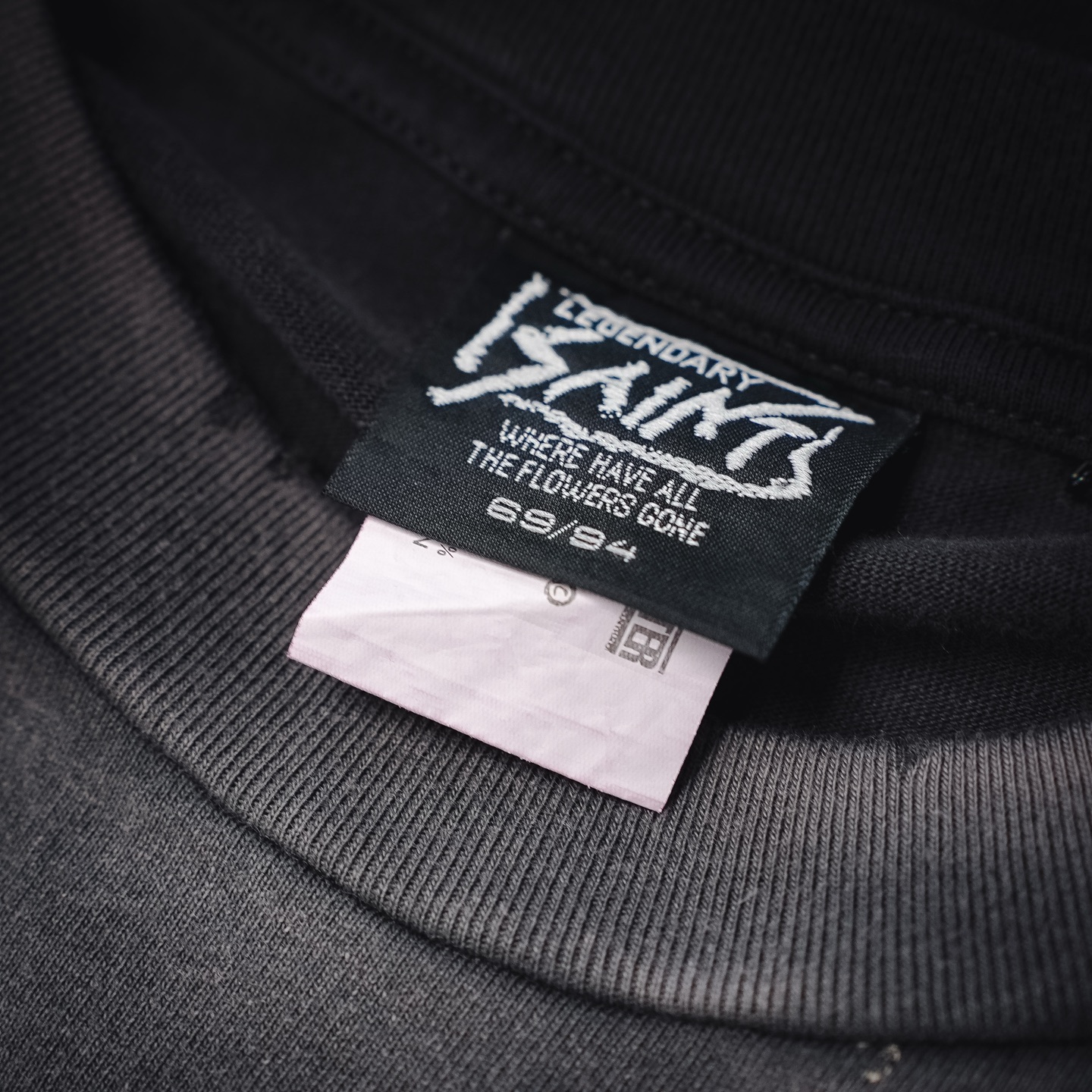 Saint washed printed t-shirt