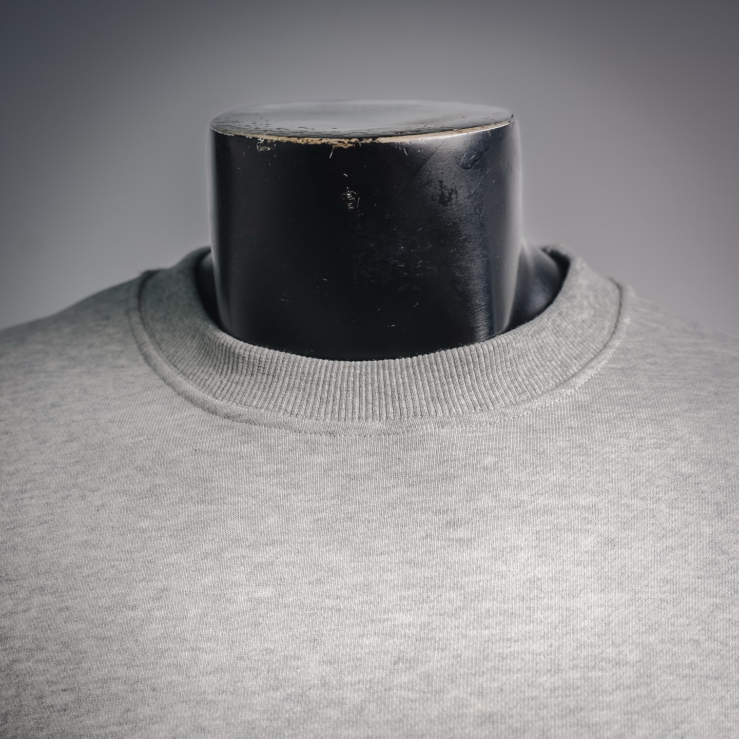 Stone relaxed minimal sweatshirt