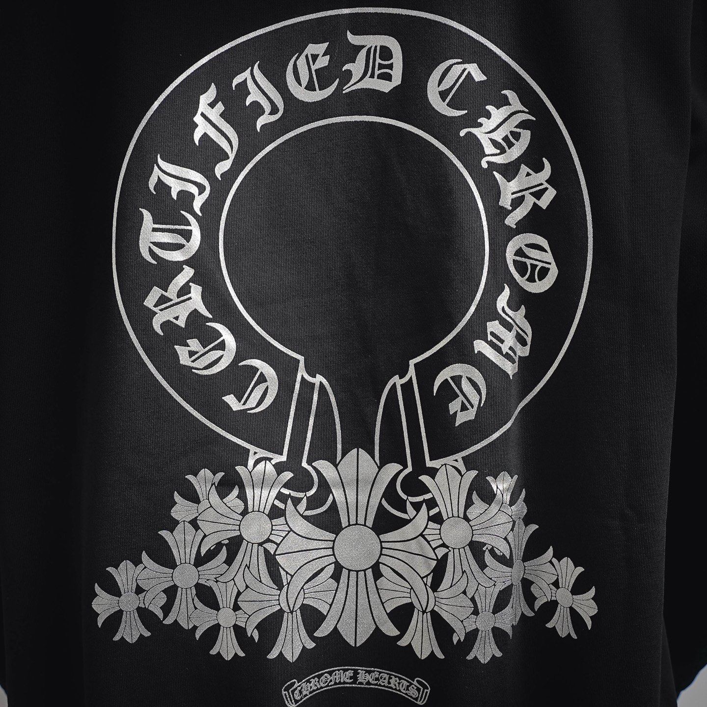 Chrome printed hoodie