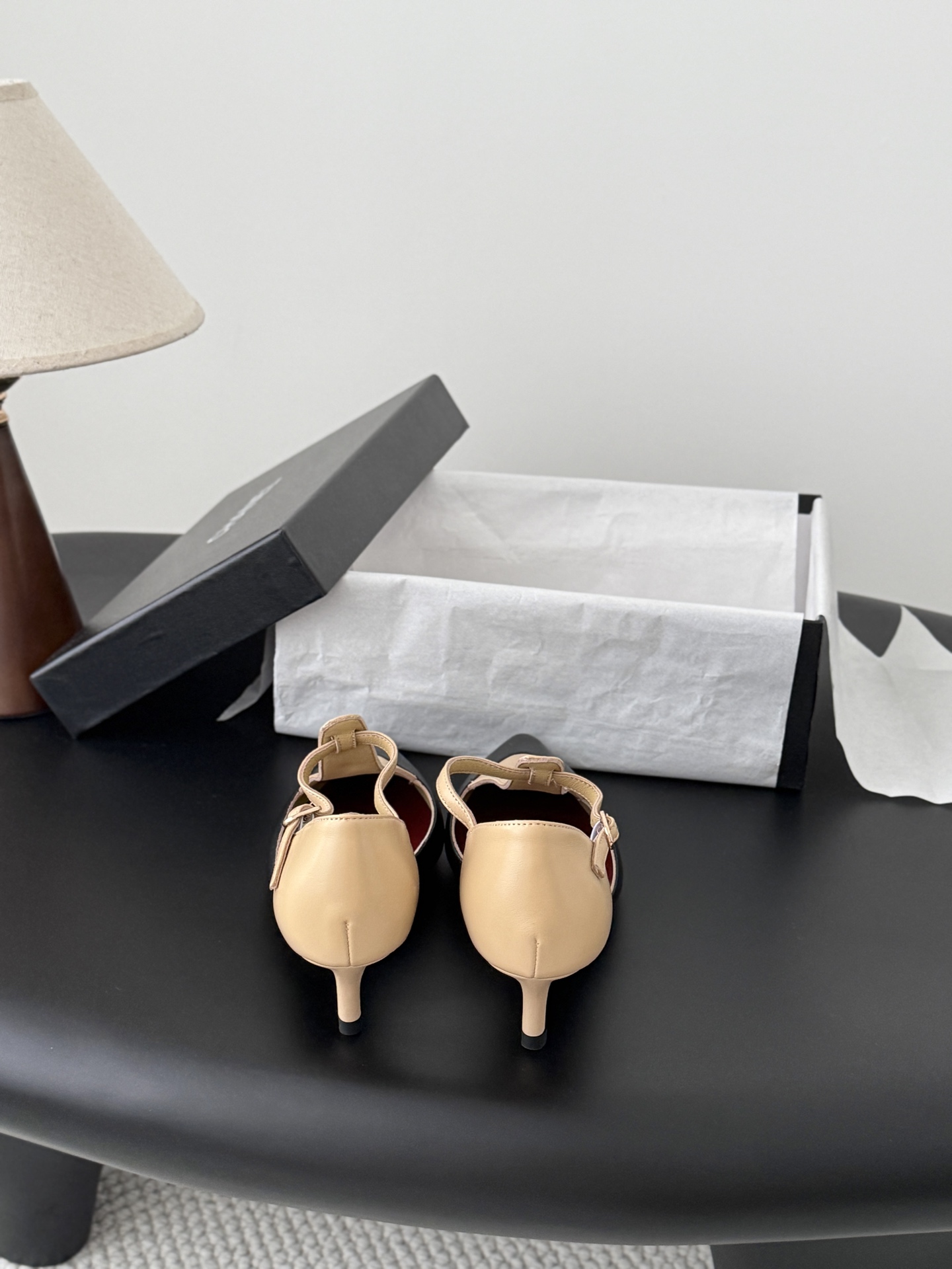 Chan 26P t-strap kitten heel