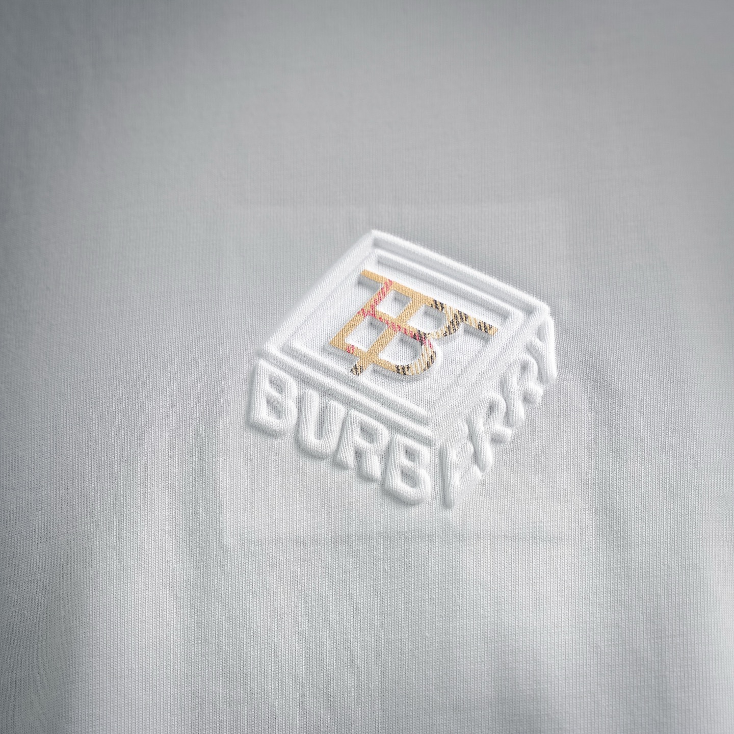 Bur embossed t-shirt
