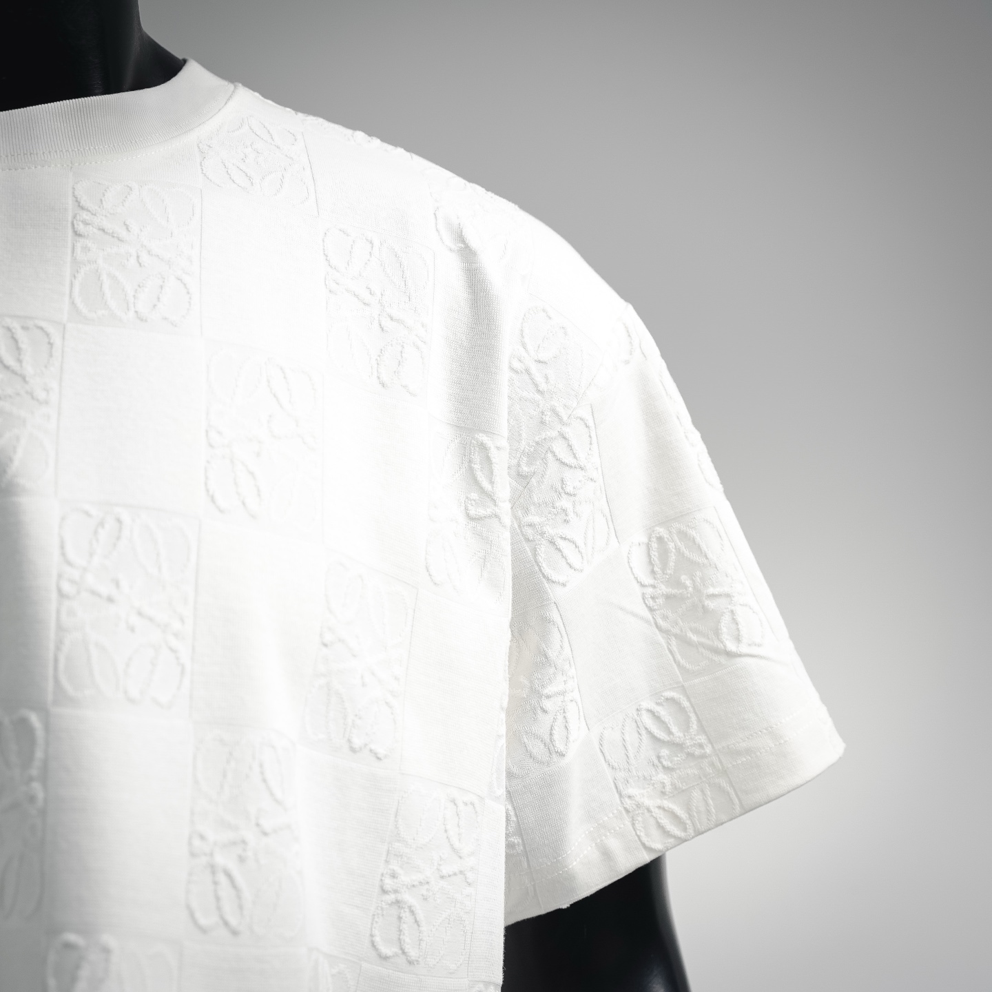 Loe all-over jacquard t-shirt