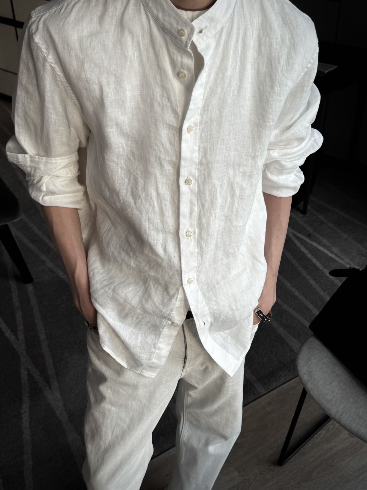 Brunello airy relaxed shirts