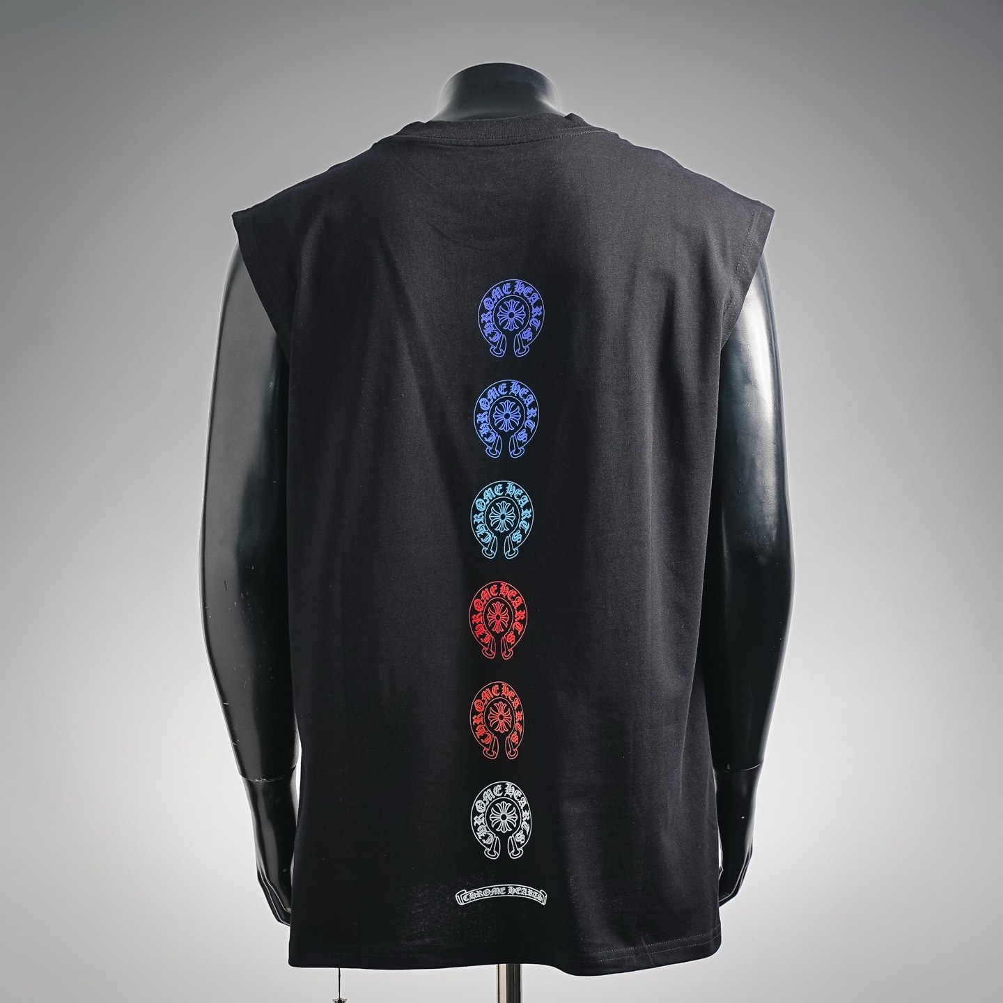 Chrome printed vest