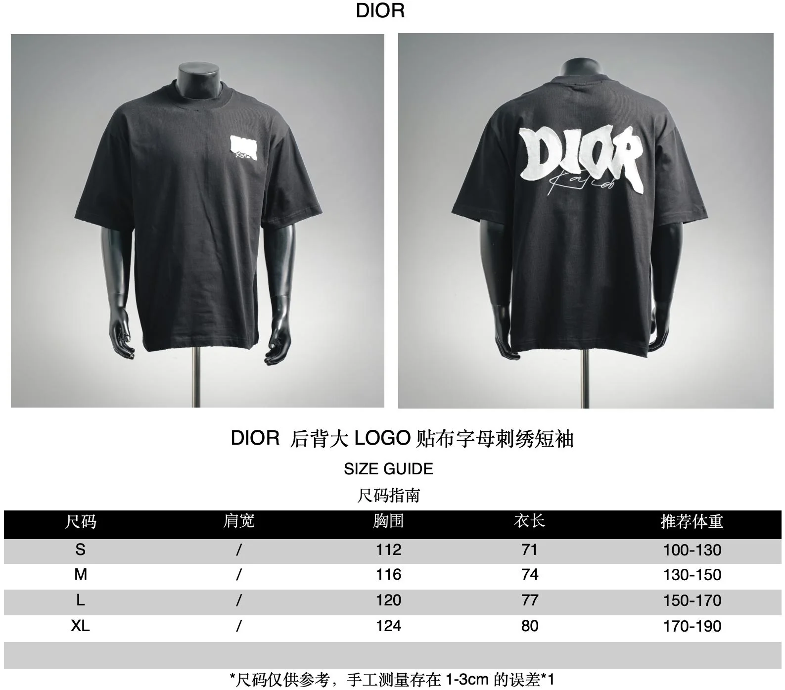 Dio printed t-shirt