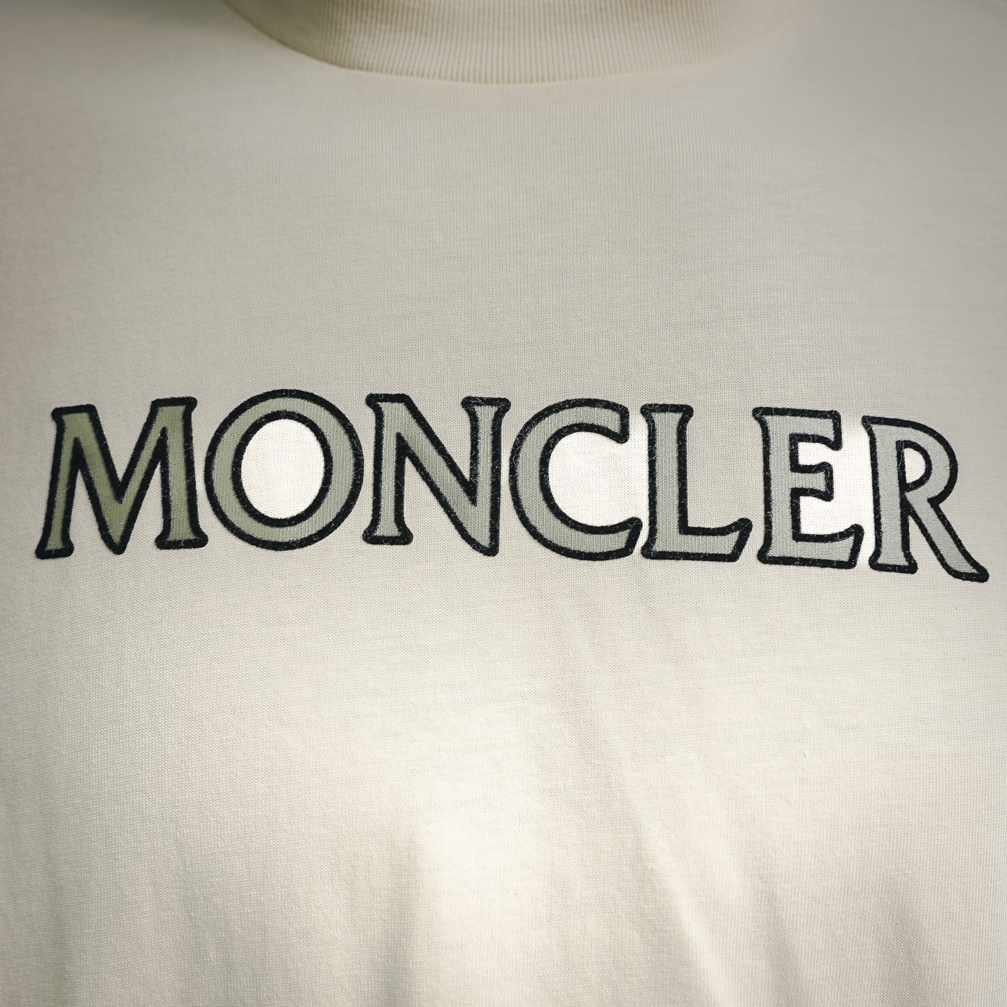 Mon letter print t-shirt