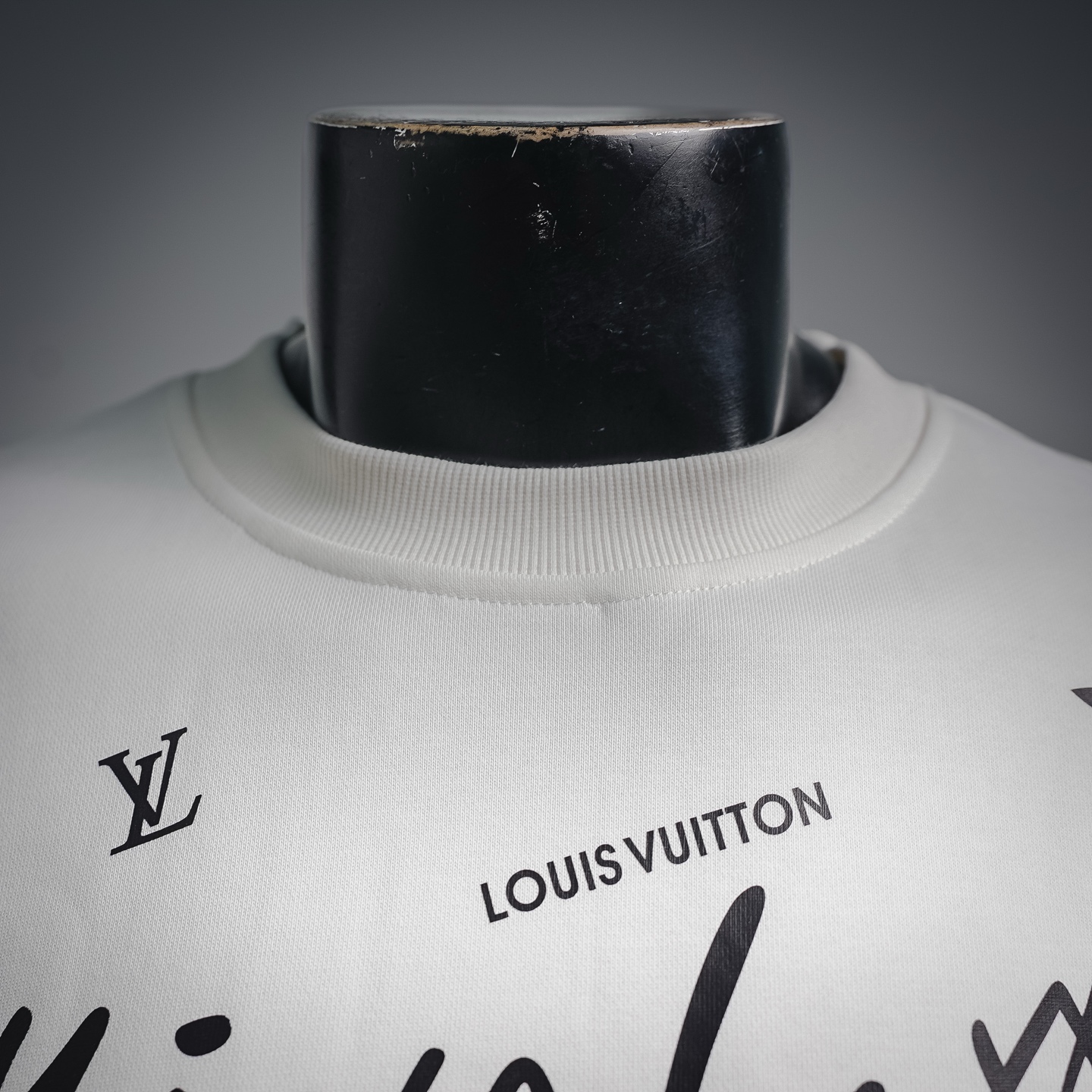 Louis letter printed sweatshirt