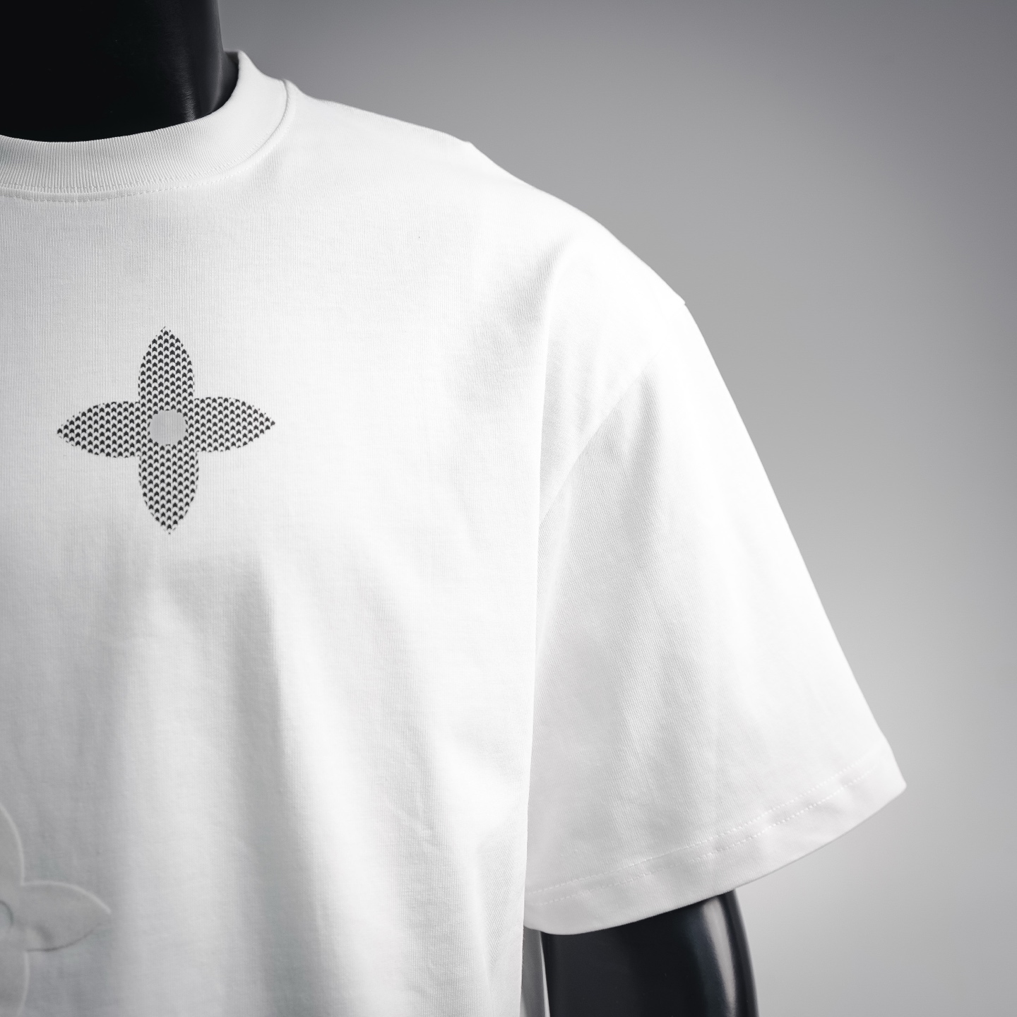 Louis flocked printed t-shirt