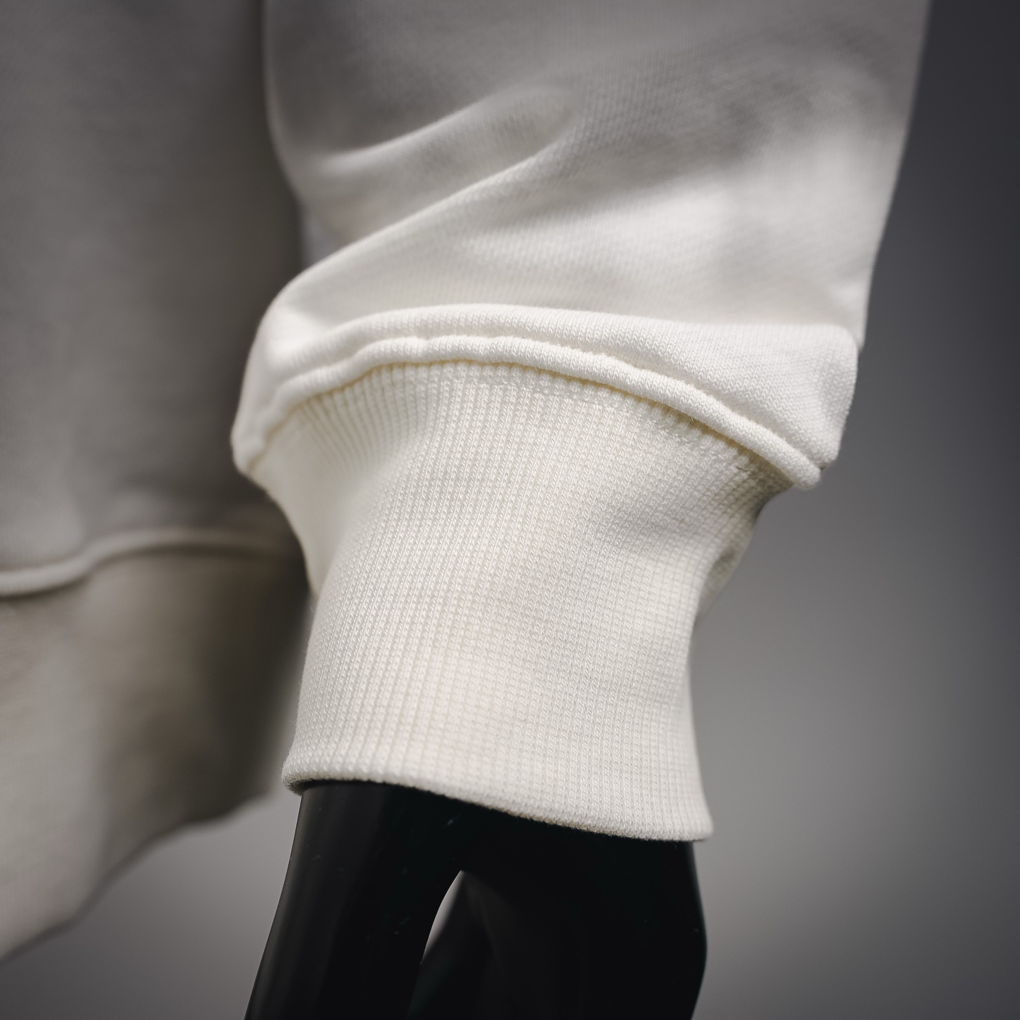Chrome embroidered gothic sweatshirt