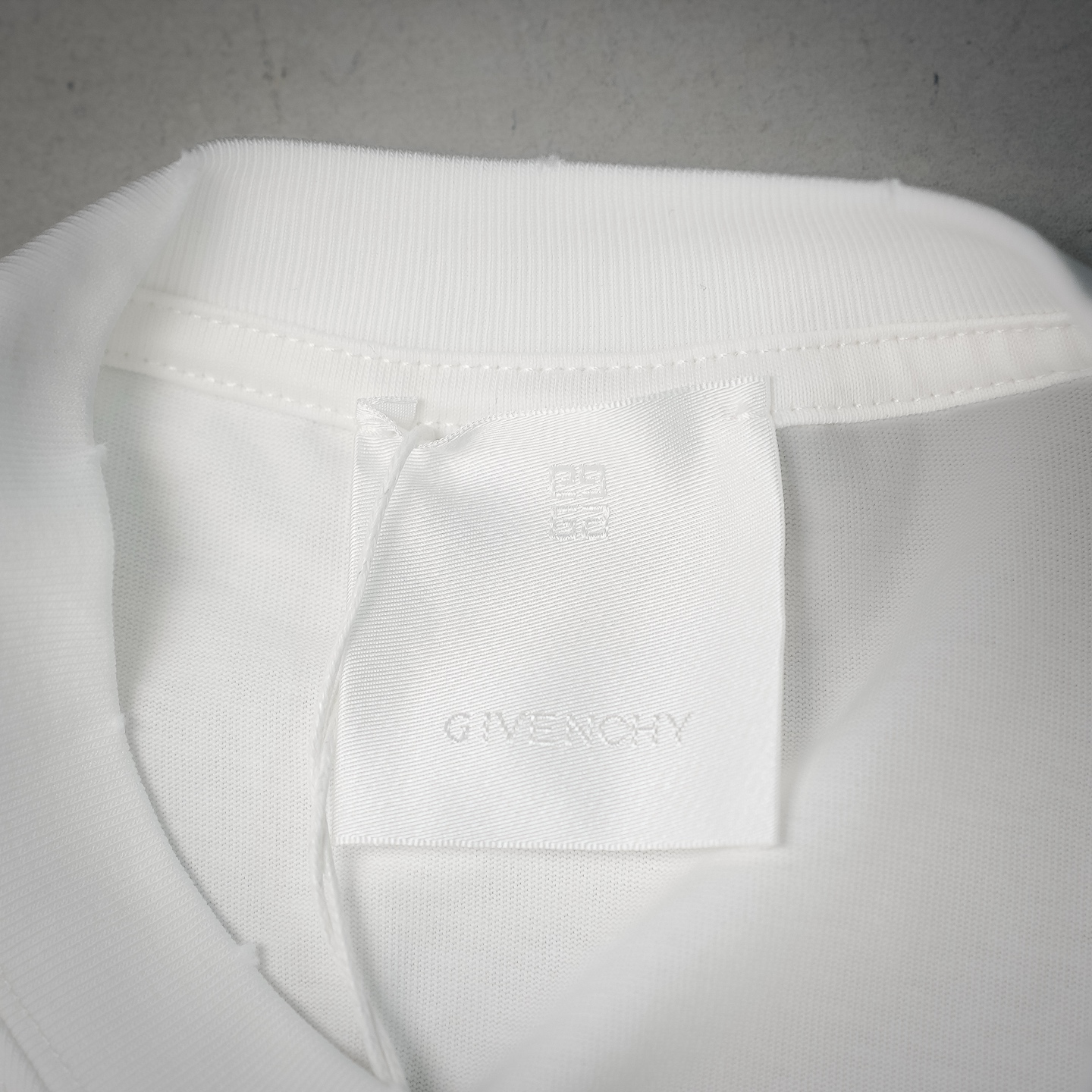 Given letter printed t-shirt