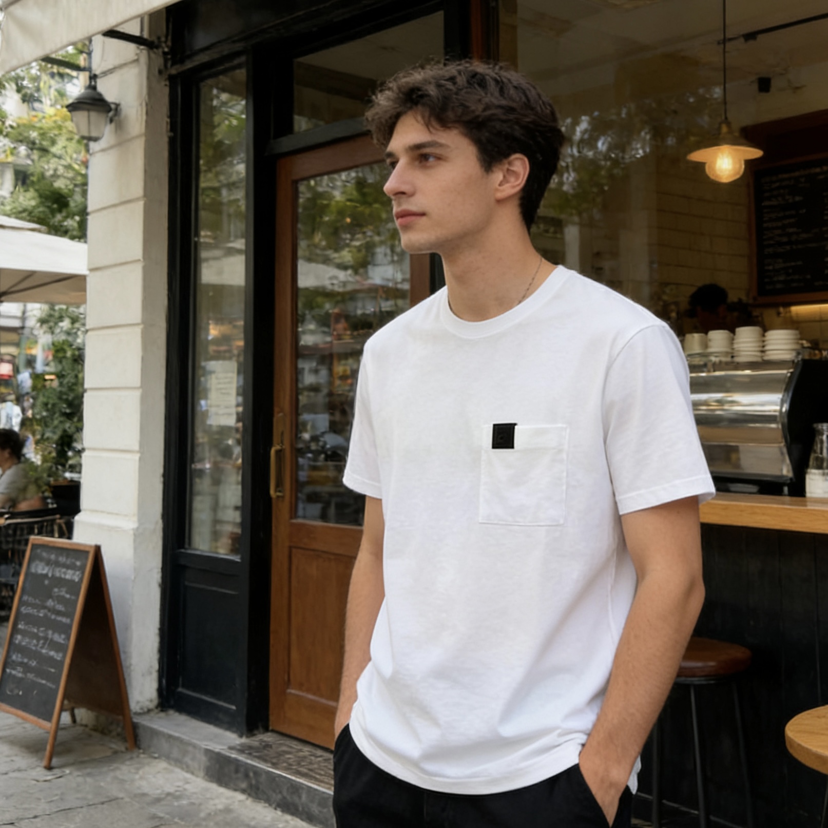 CD with pocket t-shirt