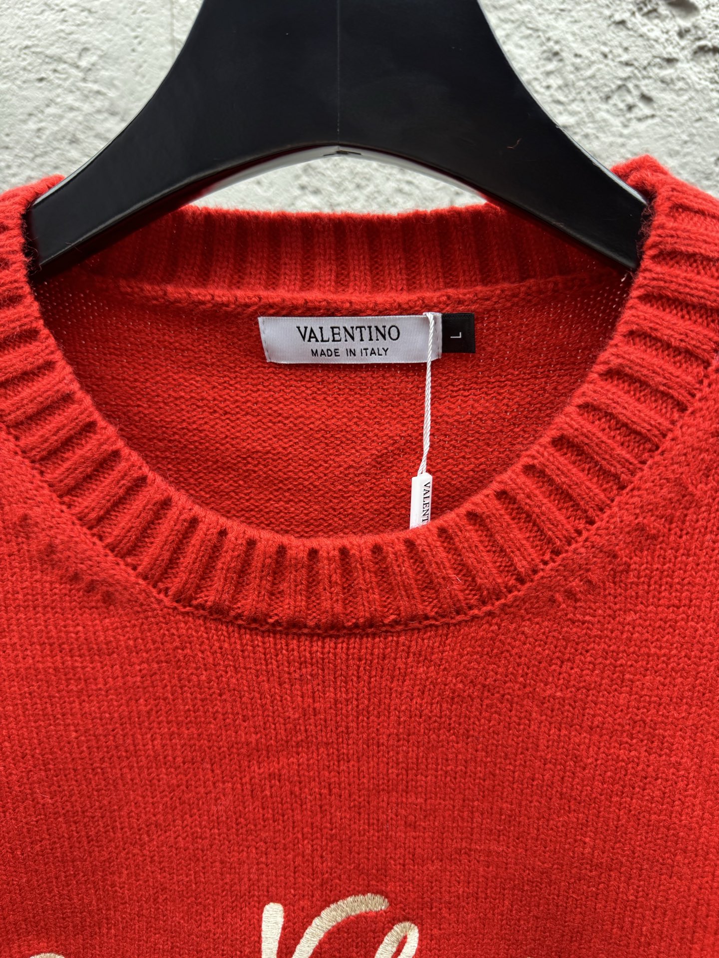 Valent embroidered sweater