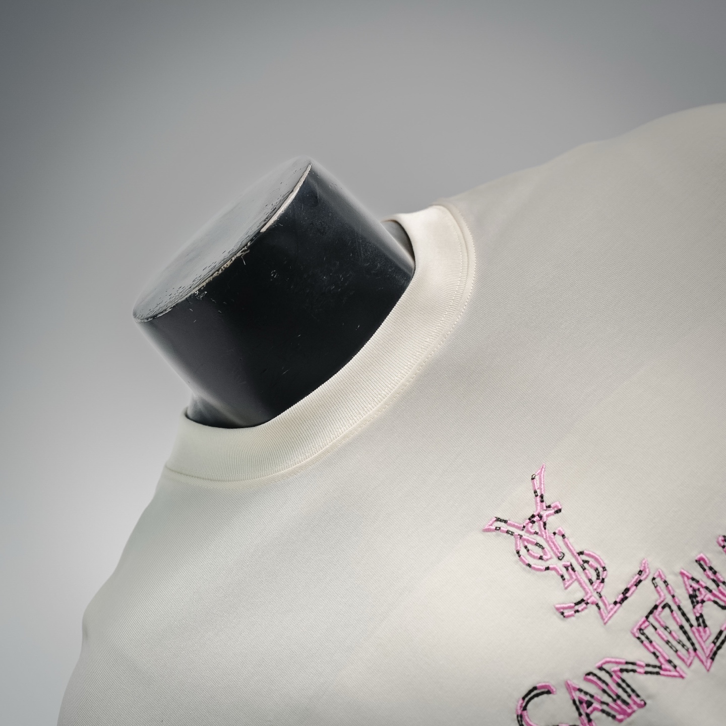 Saint letter embroidered t-shirt