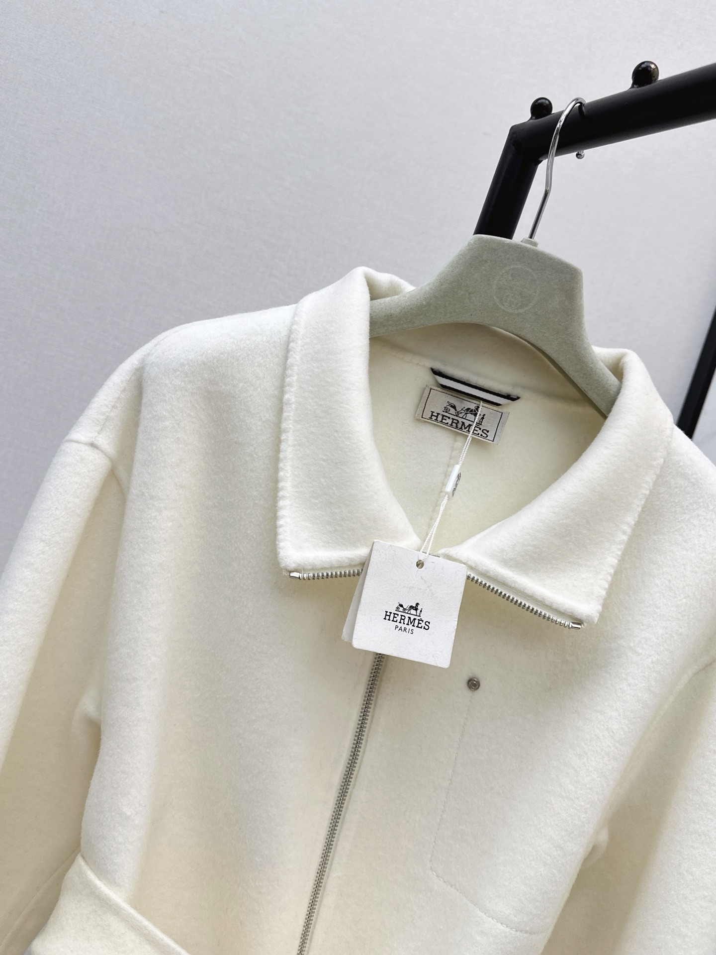 Her 26fw cashmere zipper overcoats