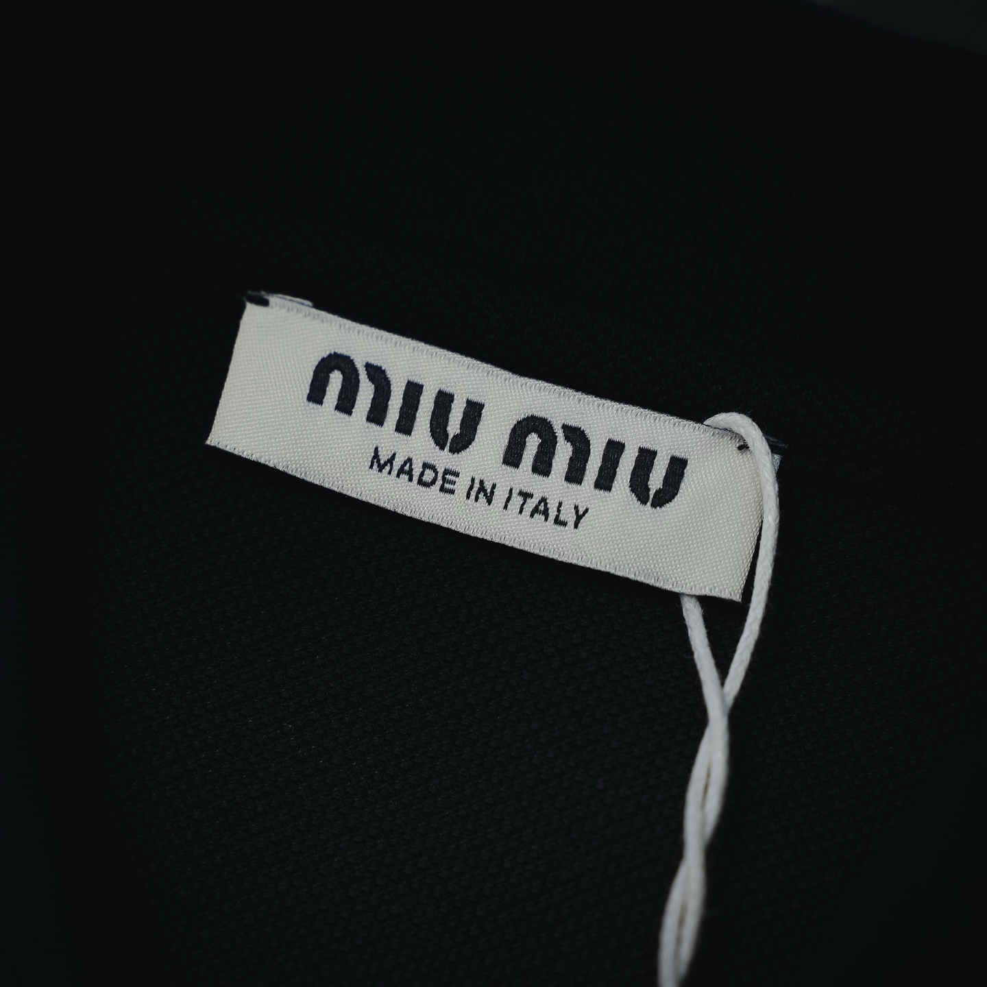 Miu embroidered sweatshirt