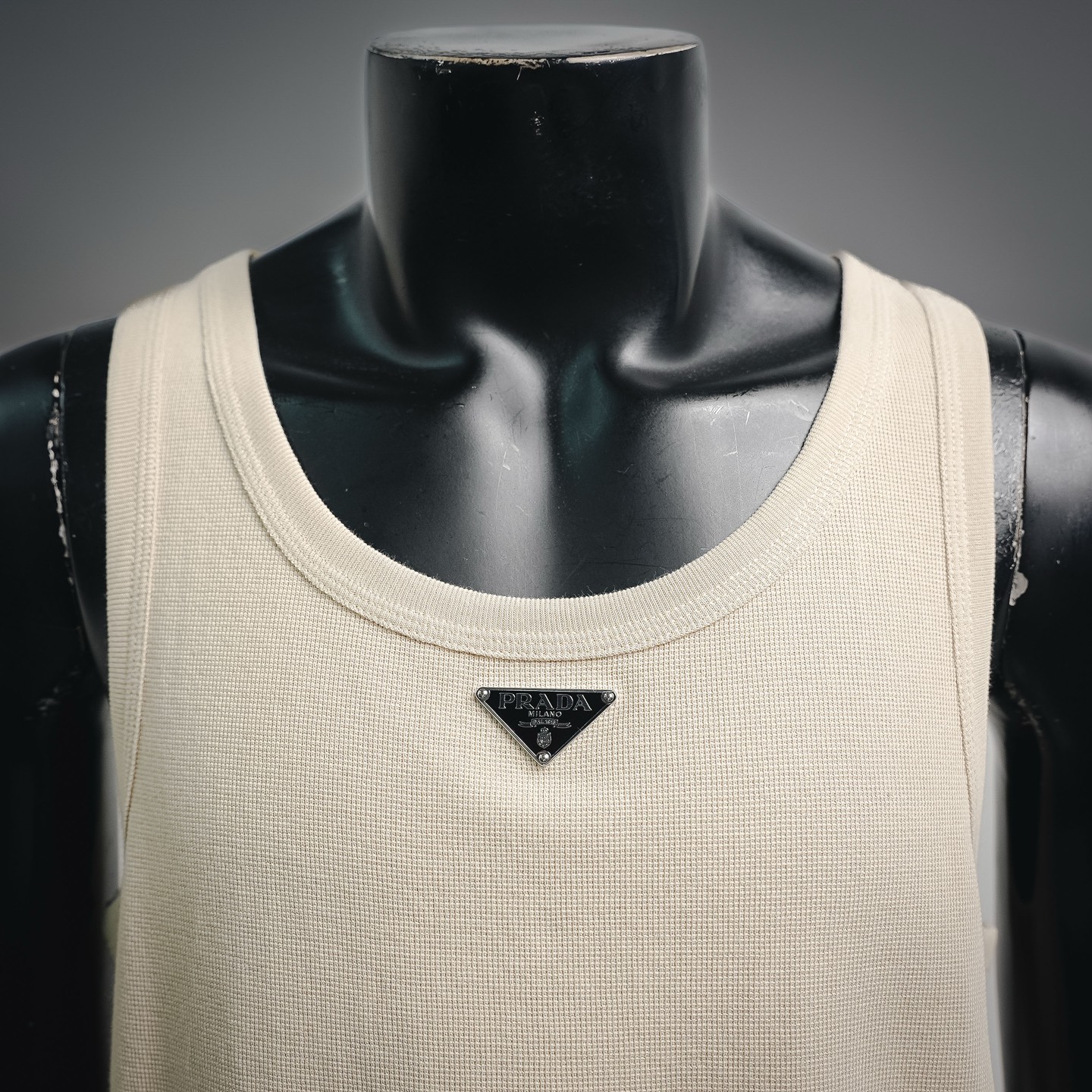 Pra casual logo badge vest