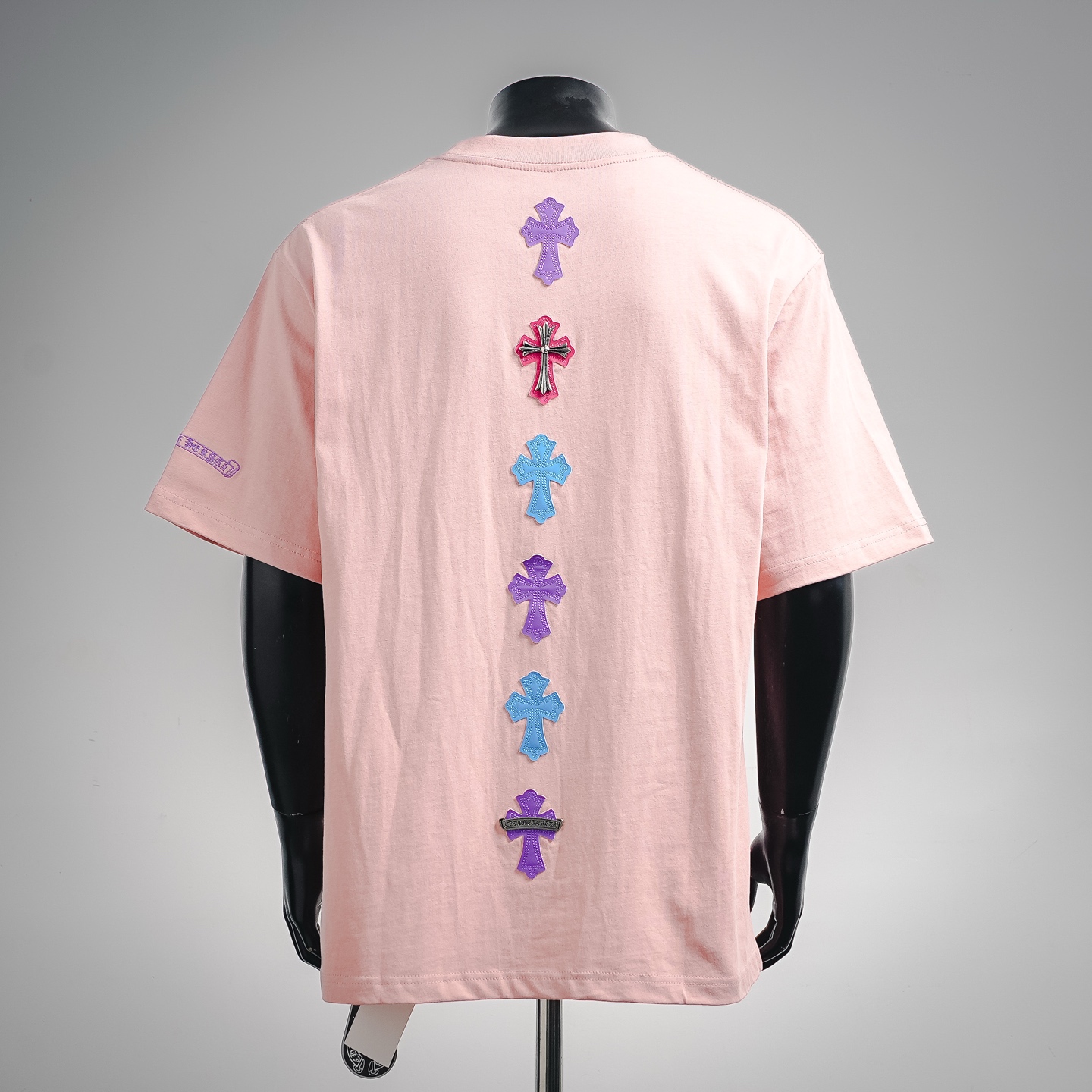 Chrome cross patch t-shirt