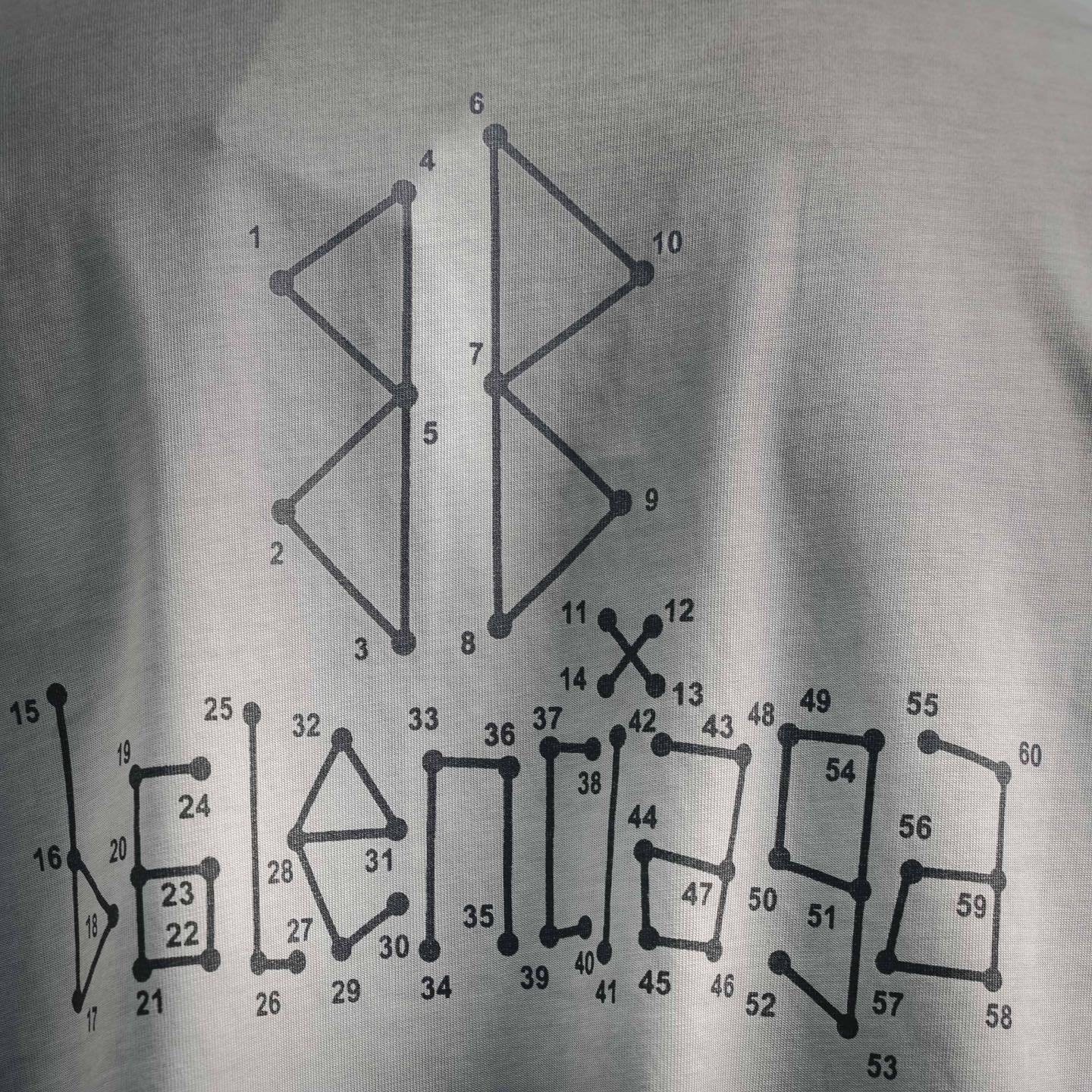 Balen ripped washed t-shirt