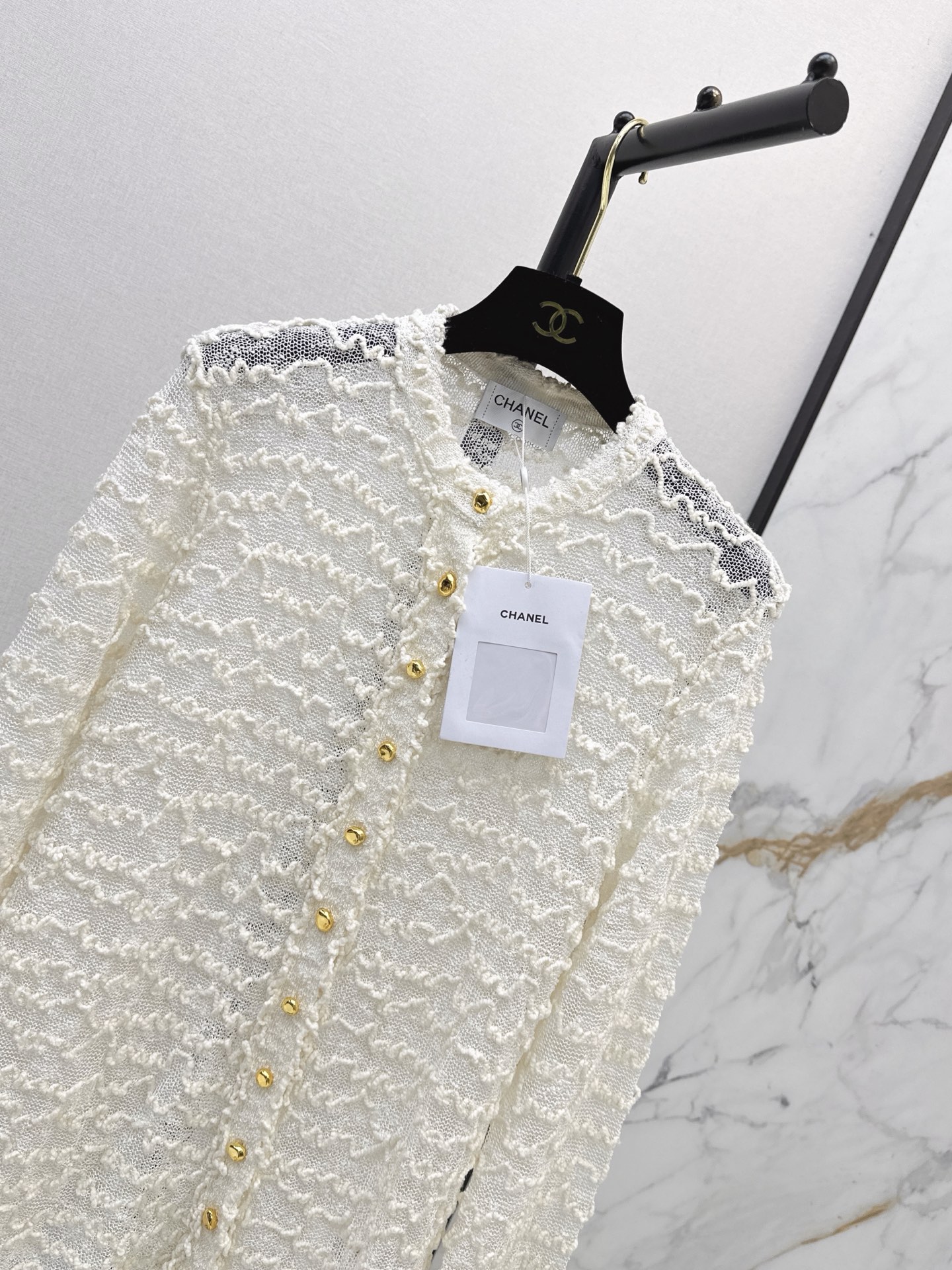 Chan 26fw lace cardigan