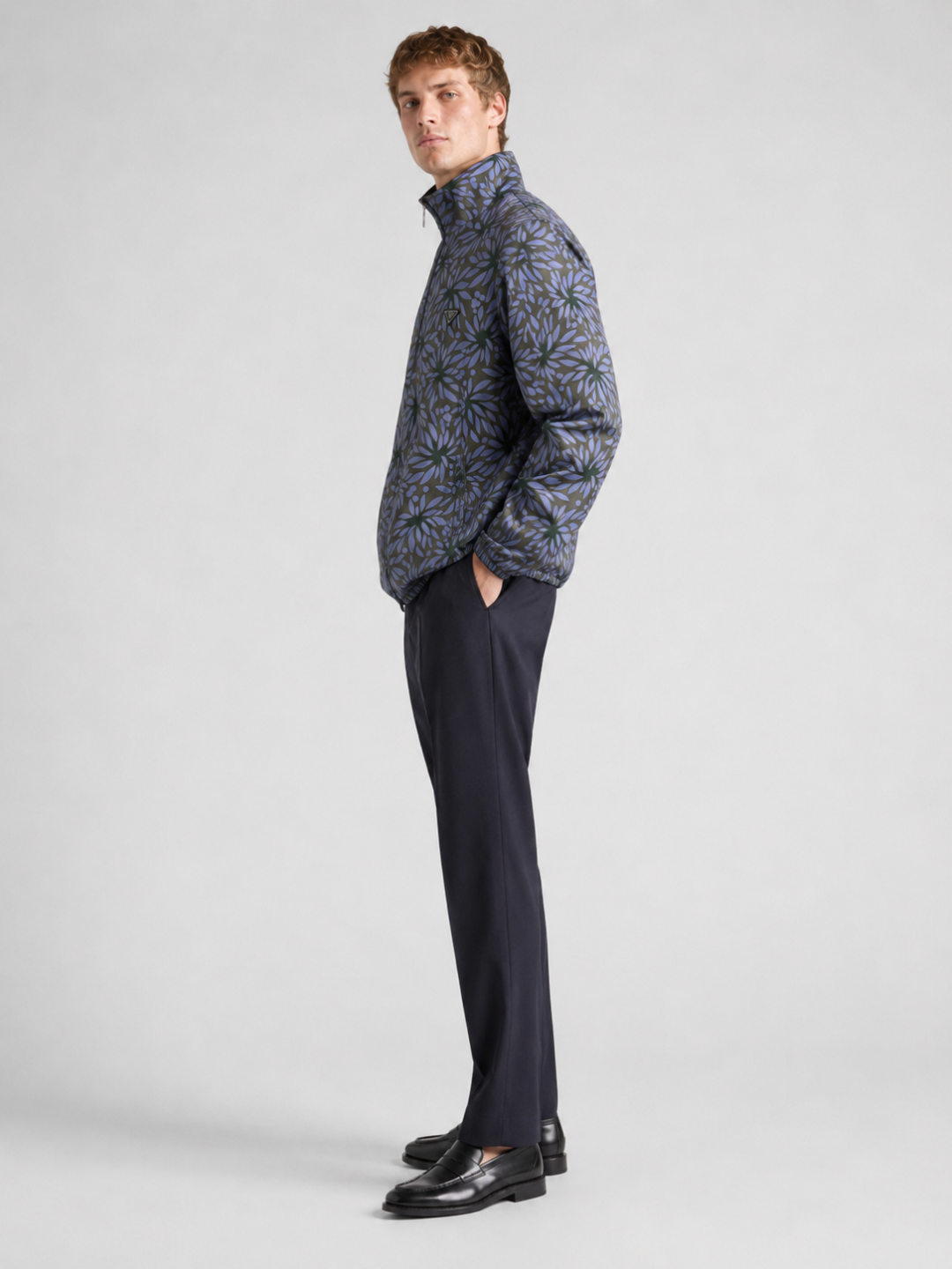 Pra print reversible jacket