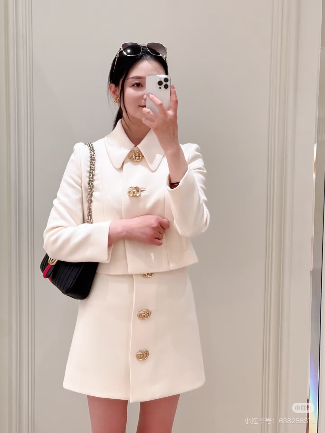Guc 26fw cropped jacket