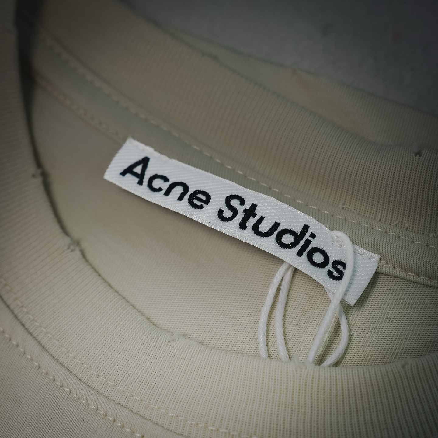 Acne letter printed sweatshirt