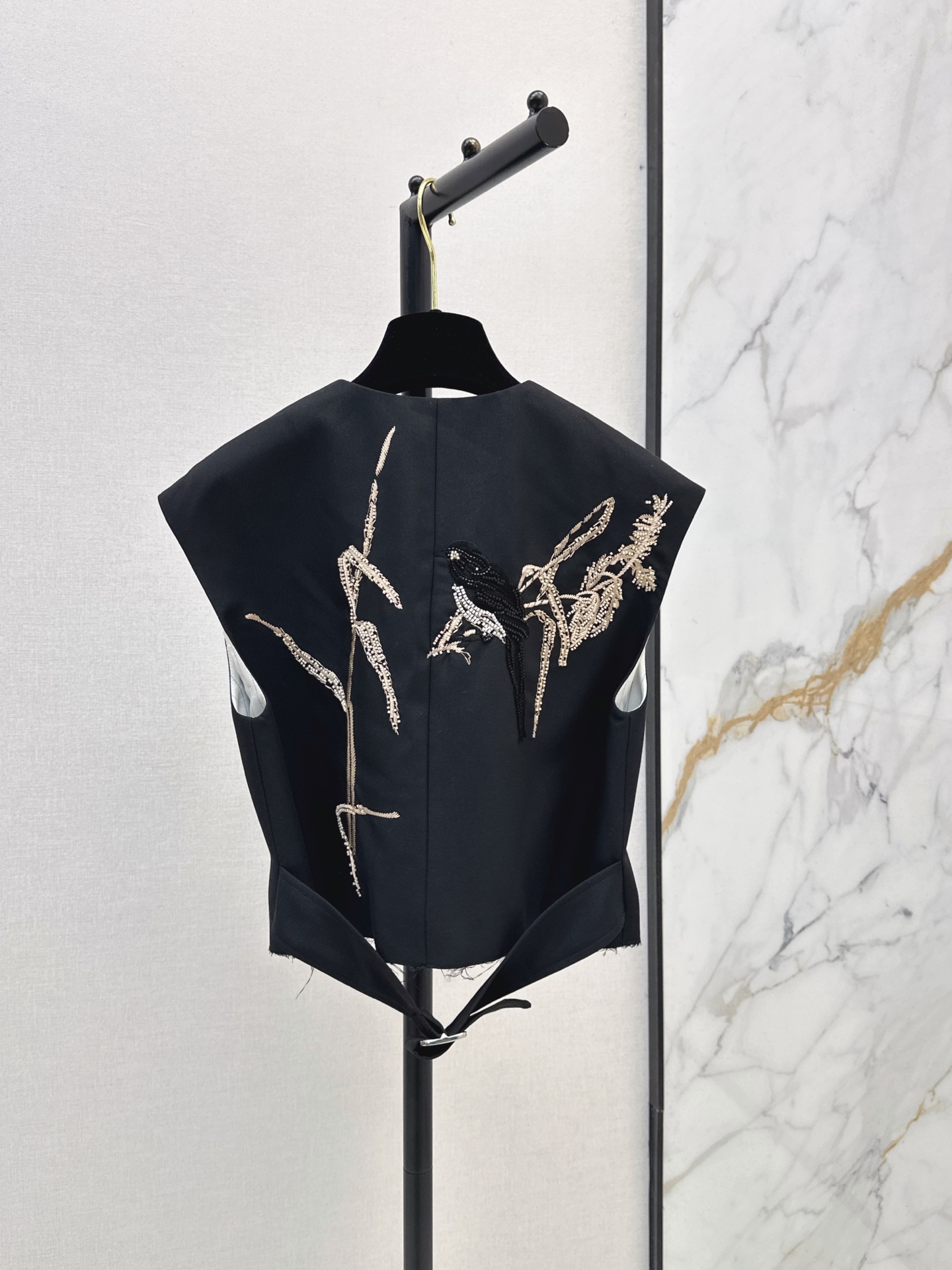 Chan 26ss beading vest