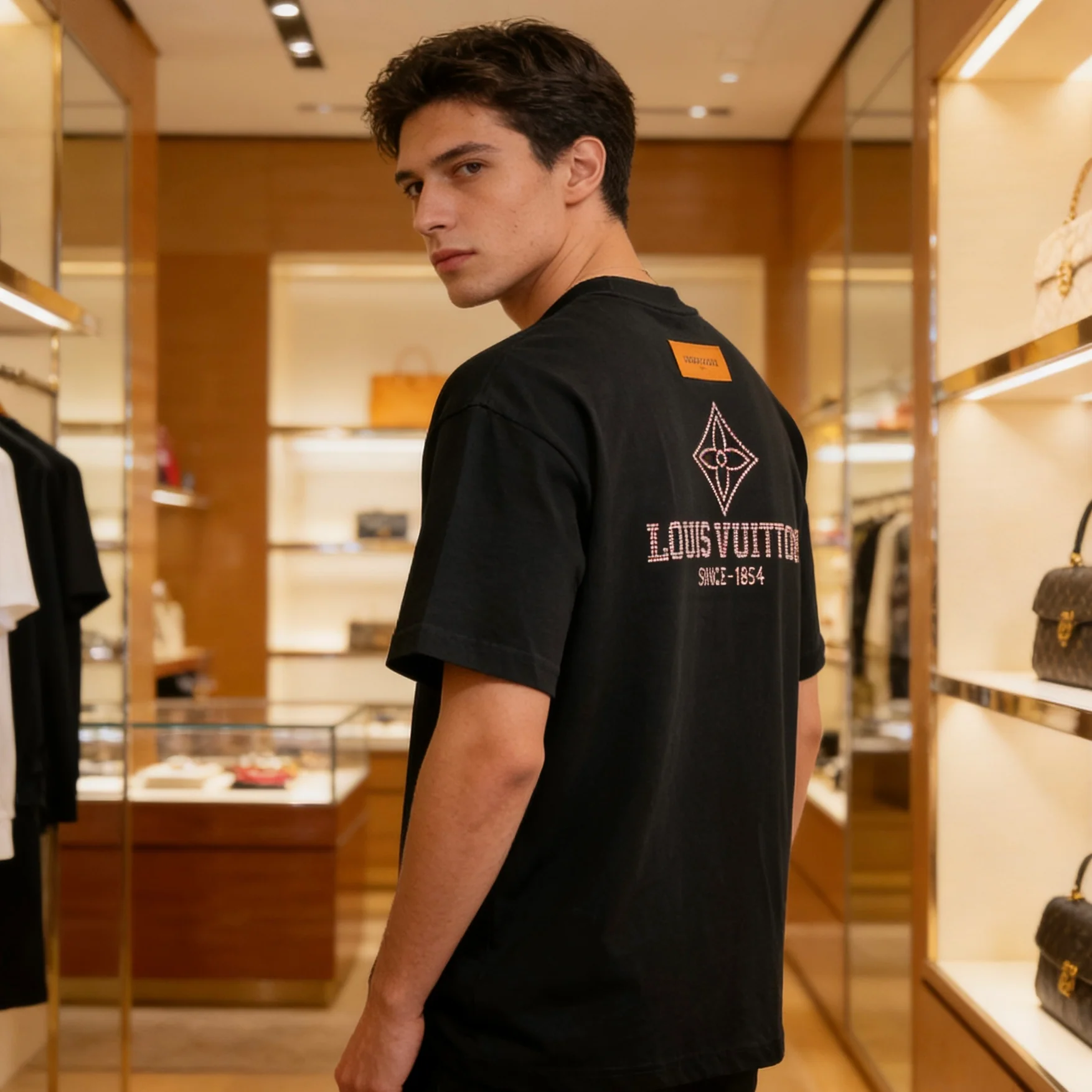 Louis embroidered t-shirt