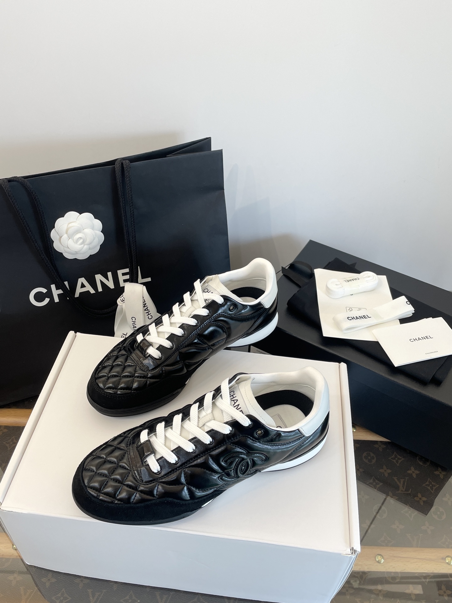 Chan quilted classic sneakers