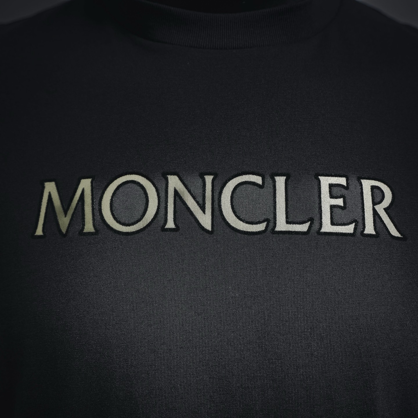 Mon letter print t-shirt
