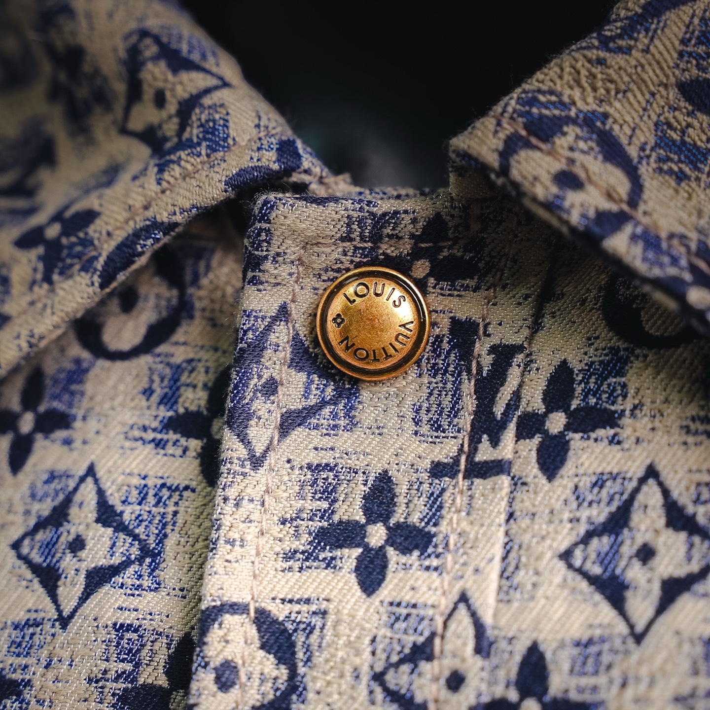 Louis all-over embroidered jacket