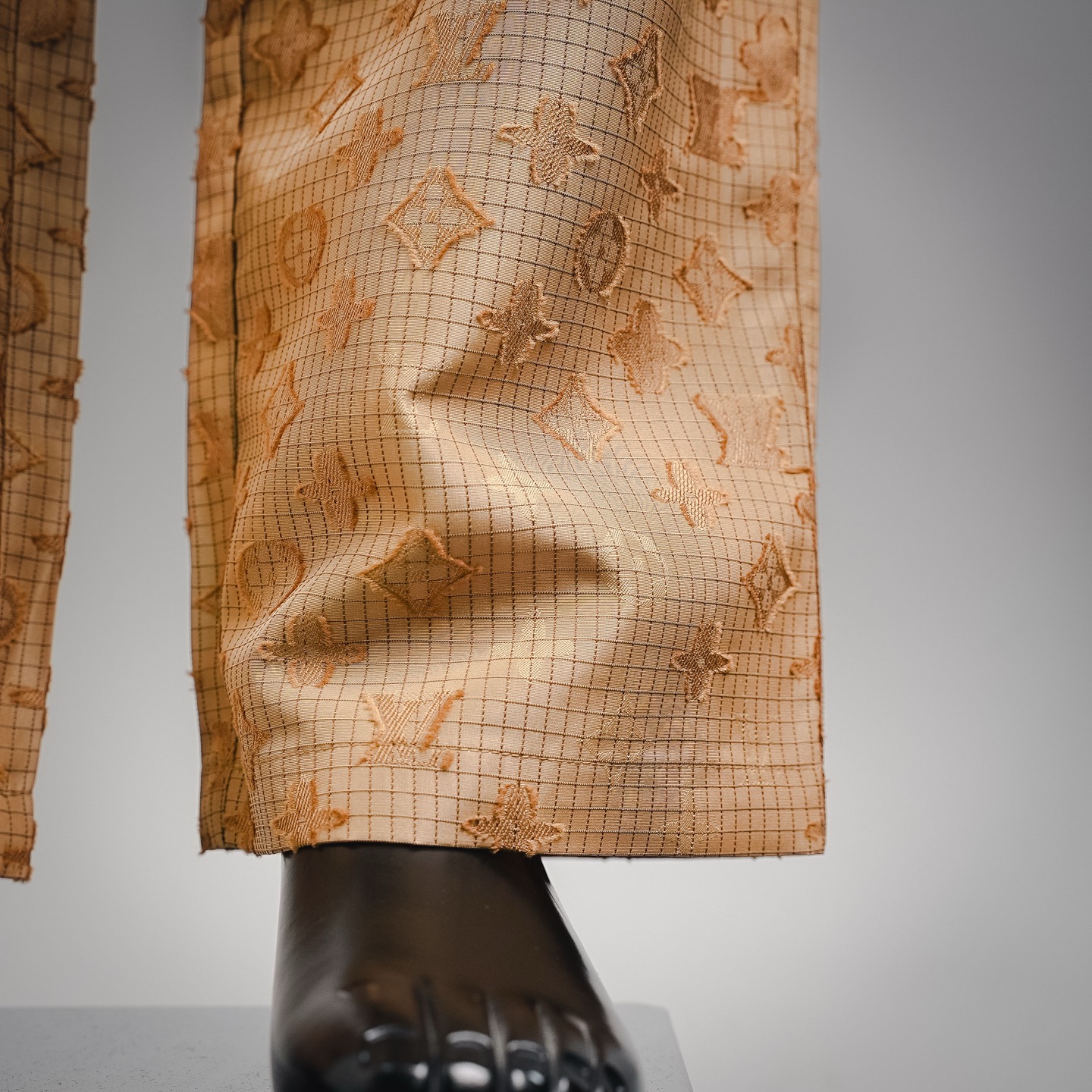 Louis all-over jacquard pants