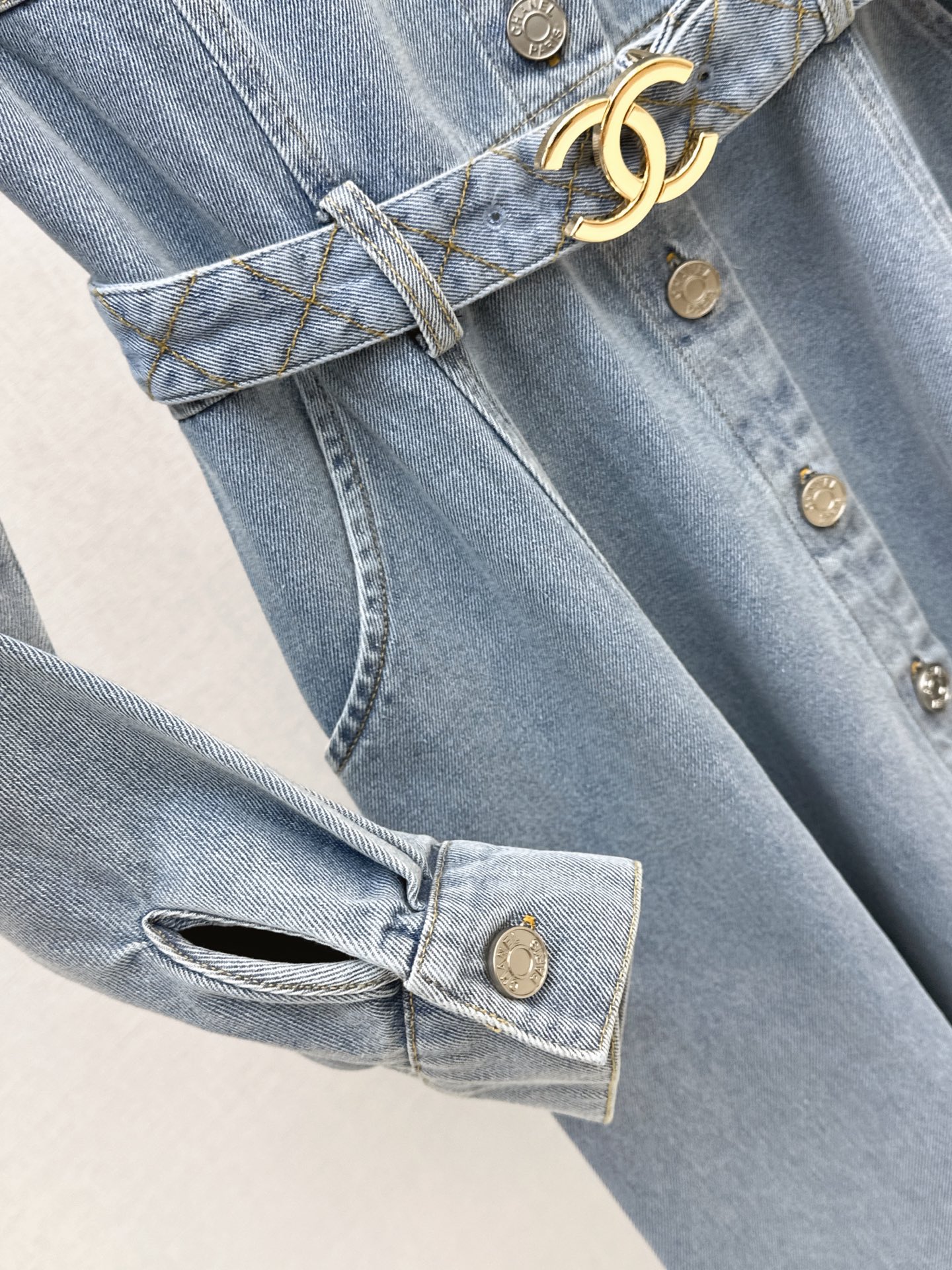 Chan 26fw denim dress