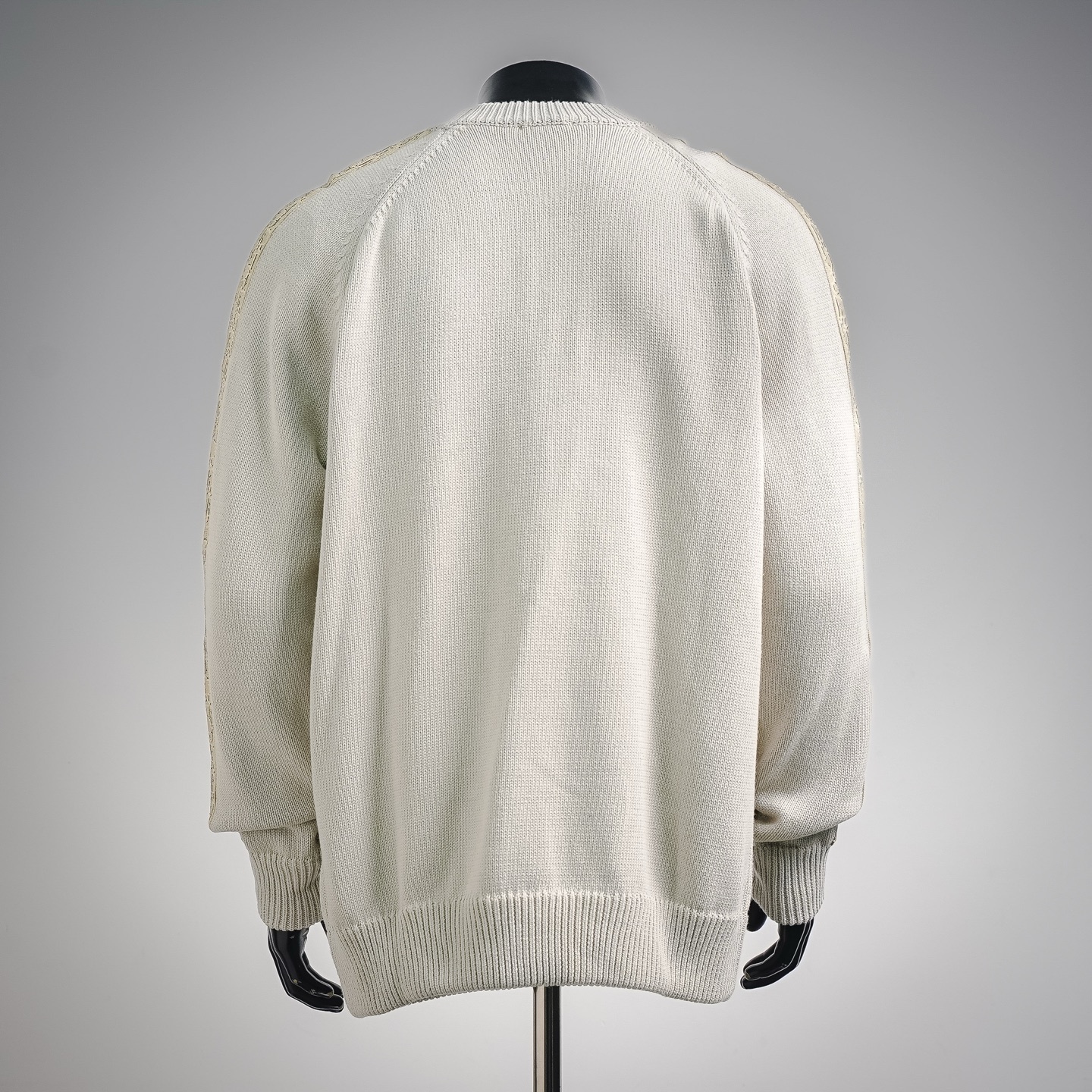 CD jacquard sweater
