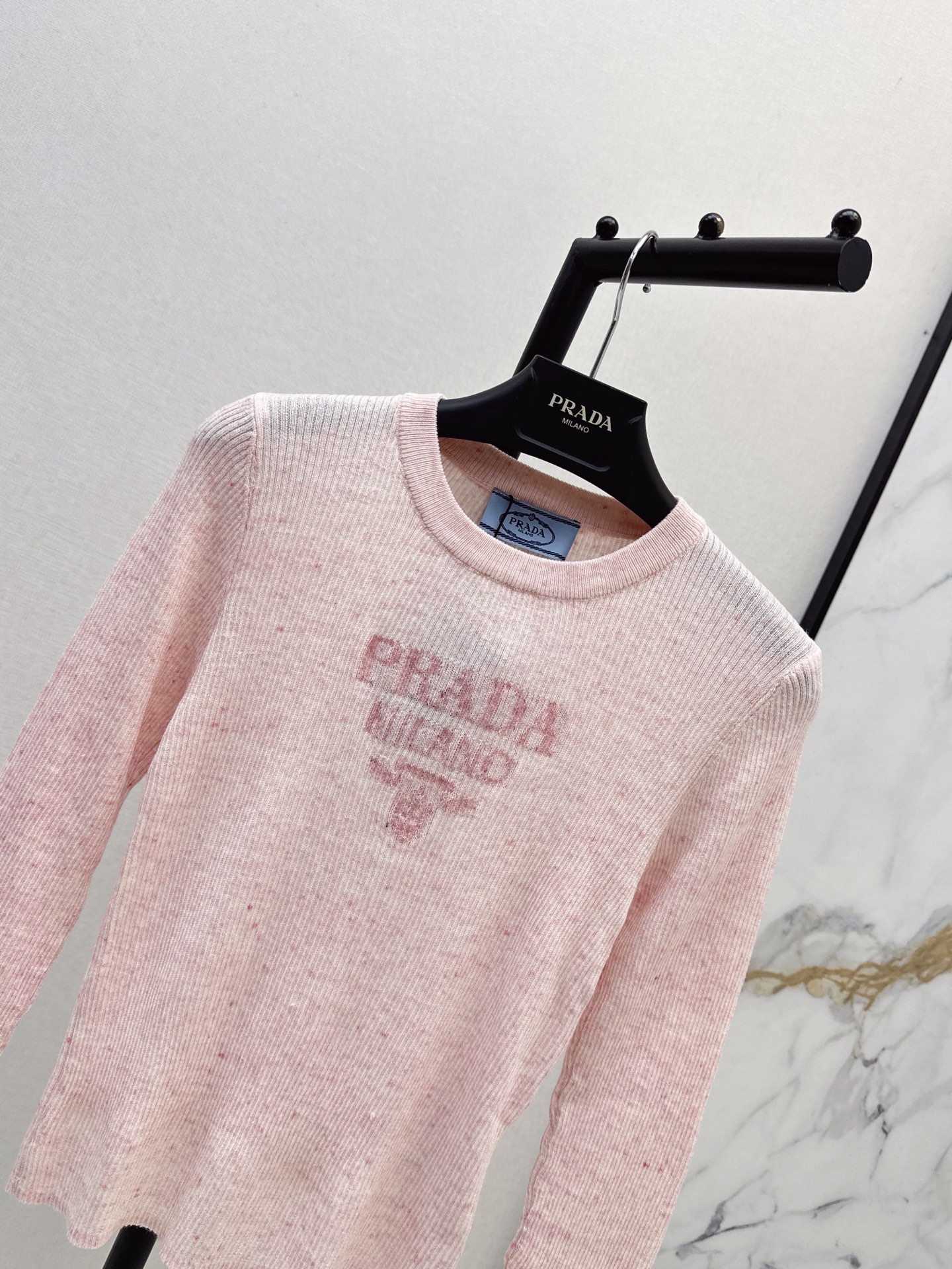 Pra 26fw jacquard basic tee