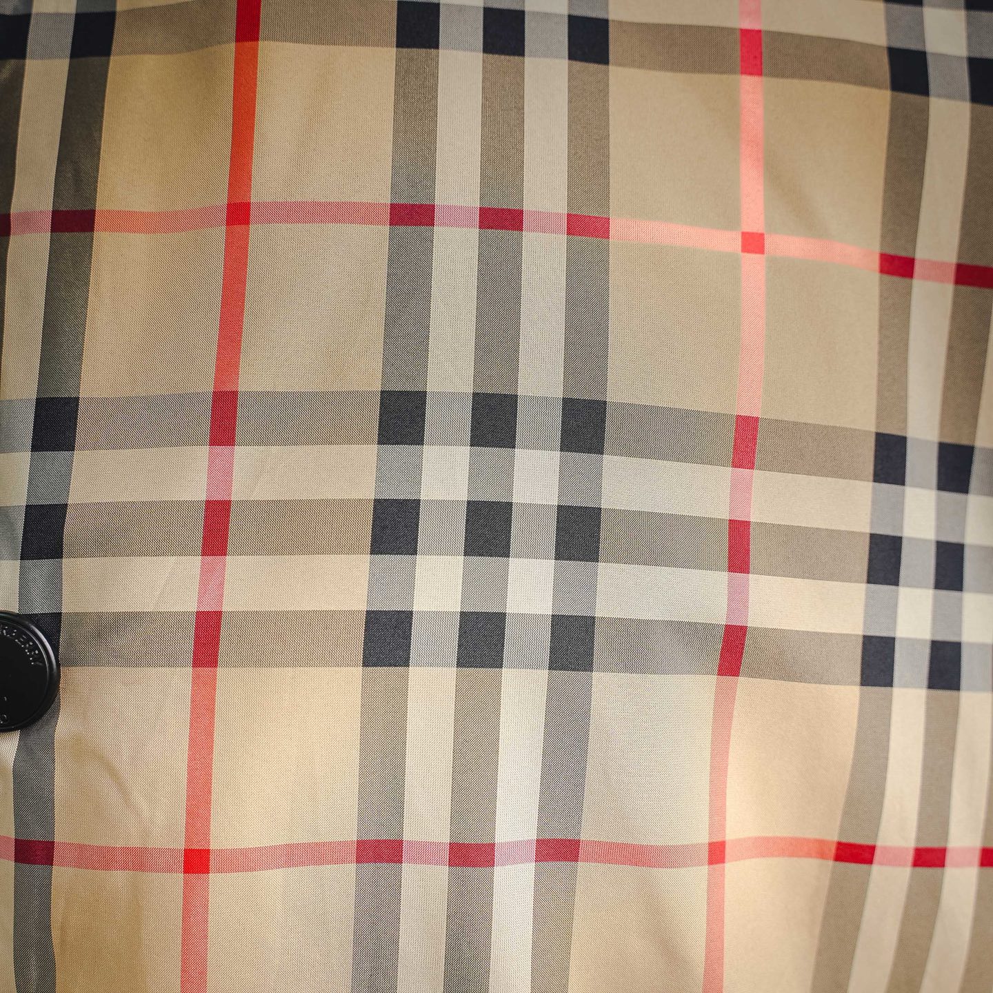 Bur plaid reversible jacket