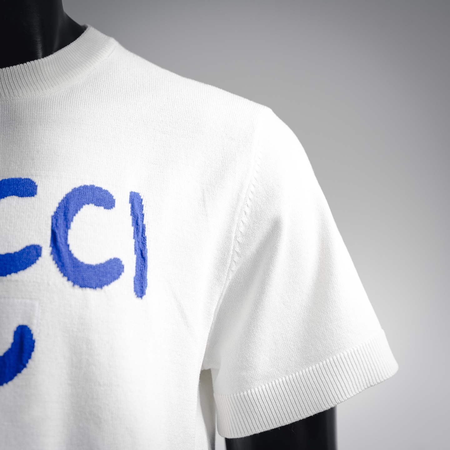 Guc letter jacquard t-shirt