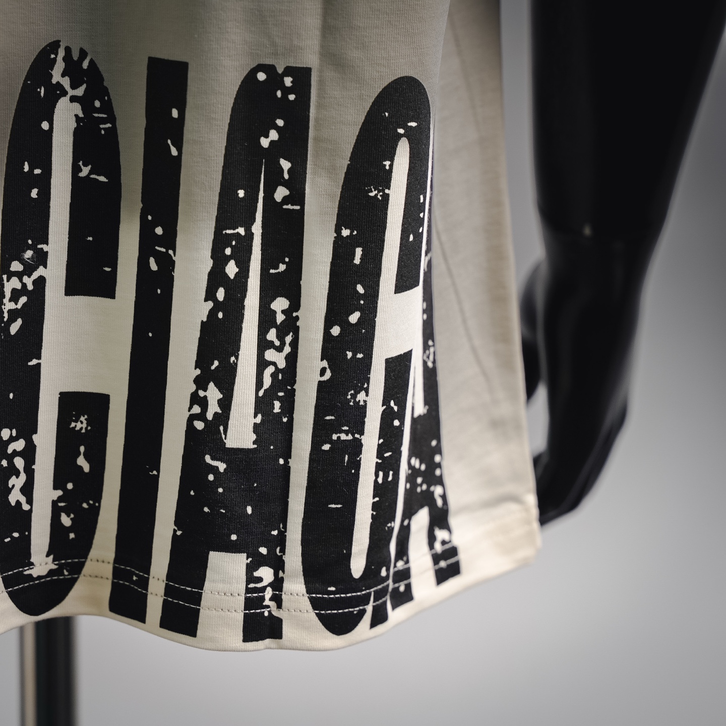 Guc letter printed t-shirt