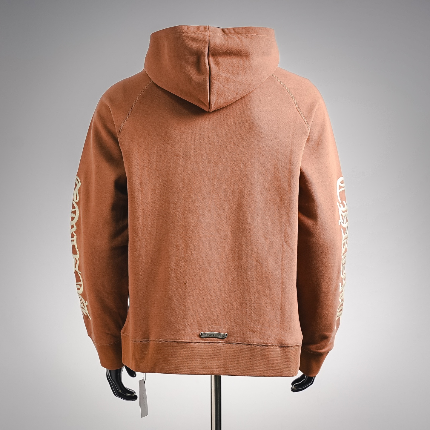 Chrome embroidered hoodie
