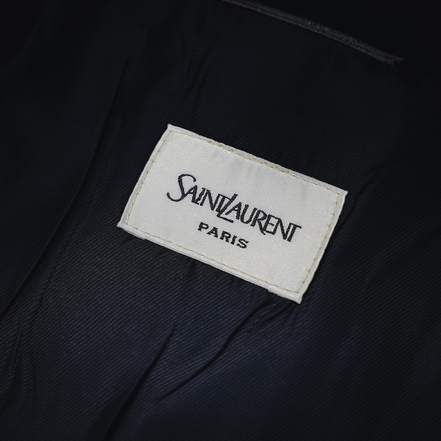 Saint embroidered splicing jacket