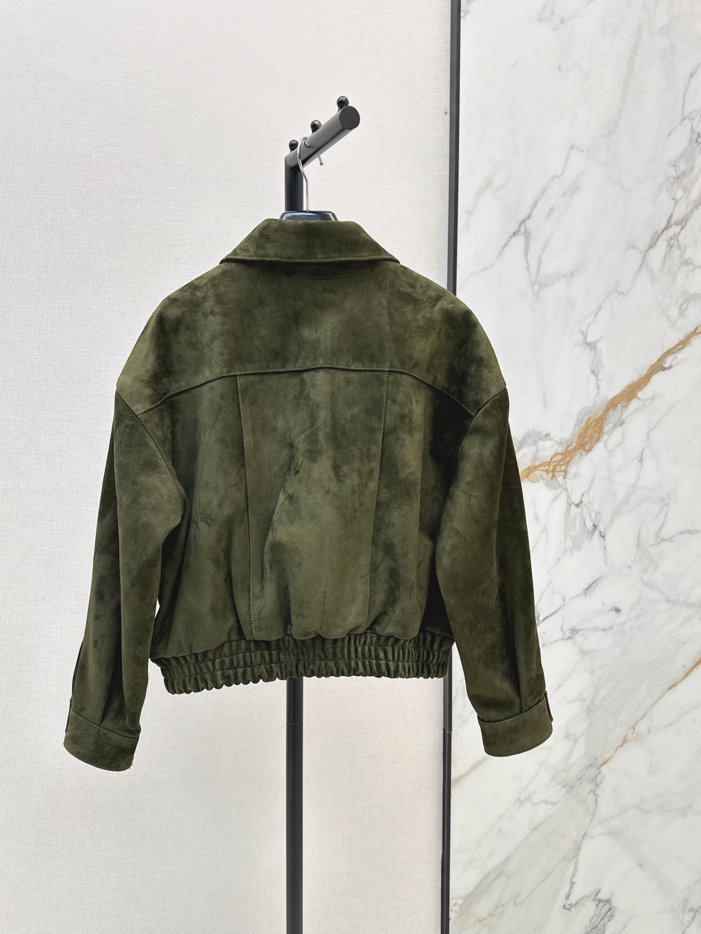 Sain 26fw suede leather jacket