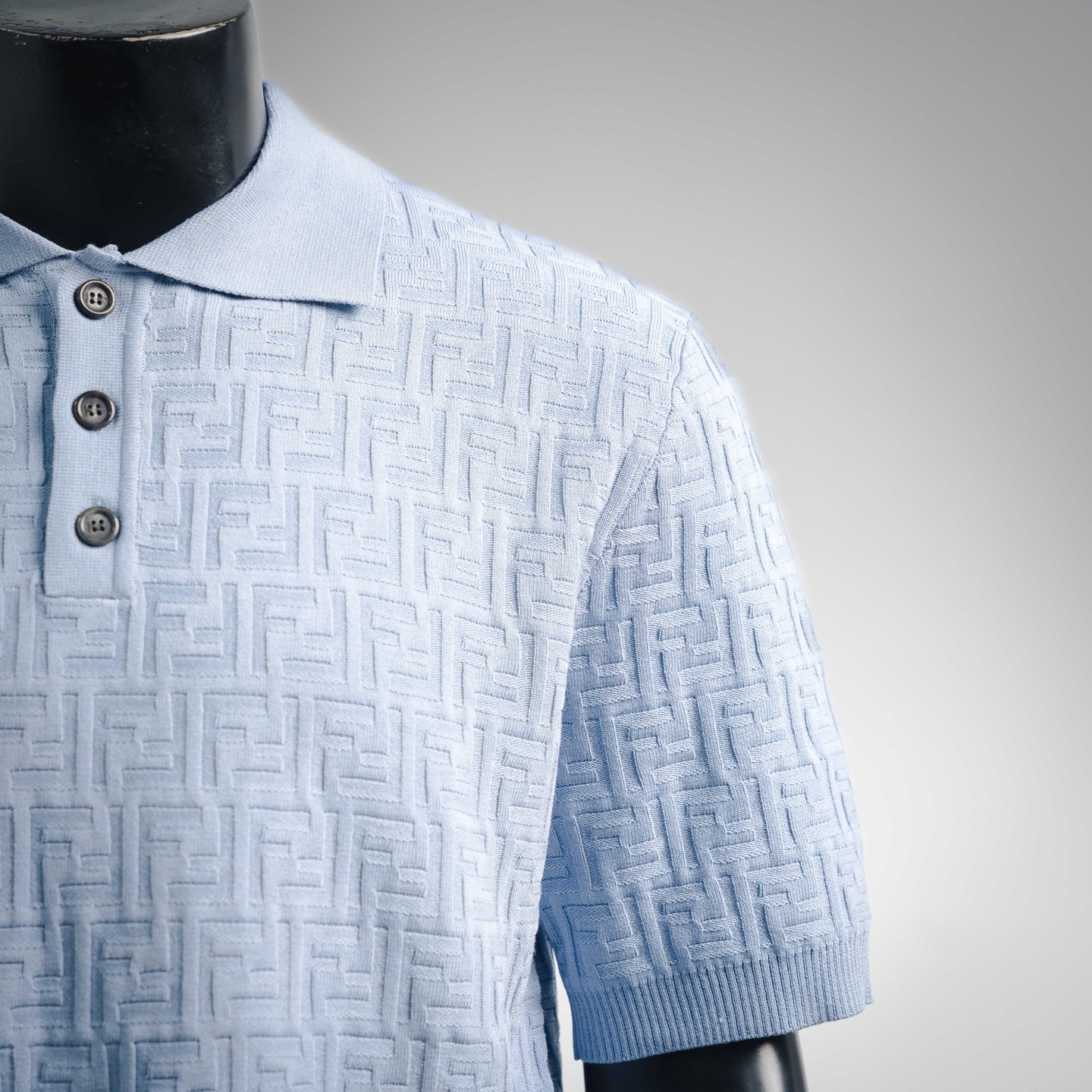 Fend knitted Polo