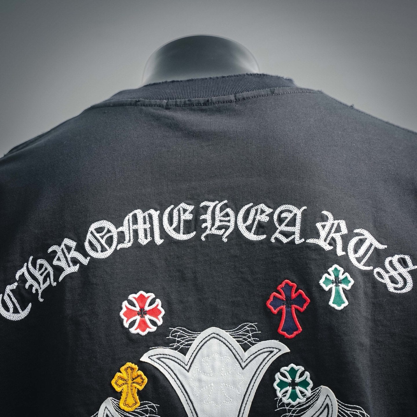 Chrome applique t-shirt
